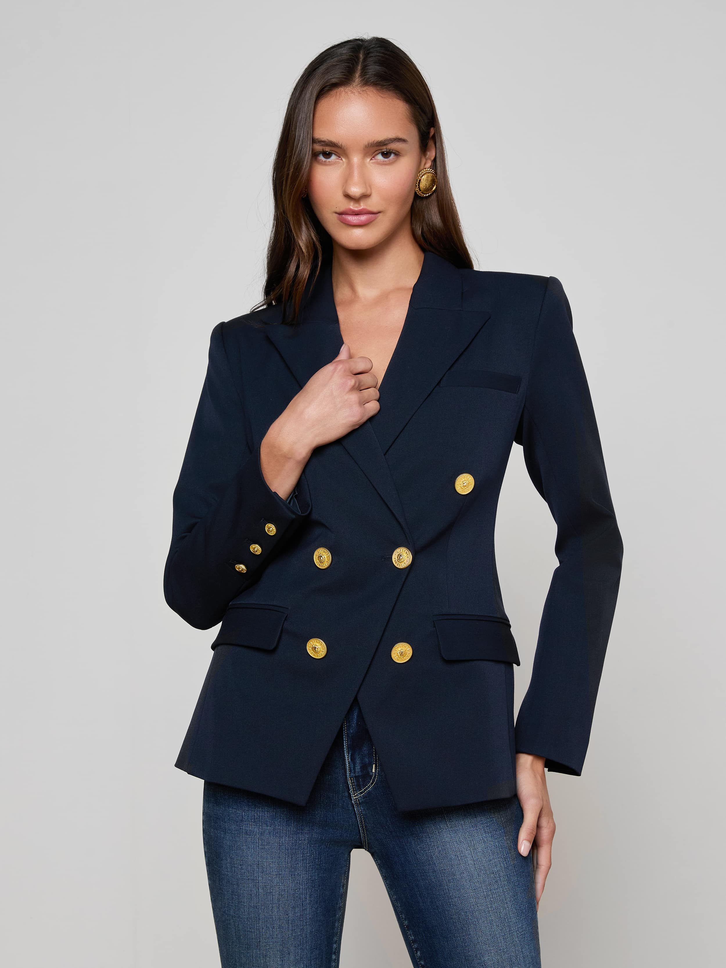 L'AGENCE - Kyomi Double - Breasted Blazer - Image 7