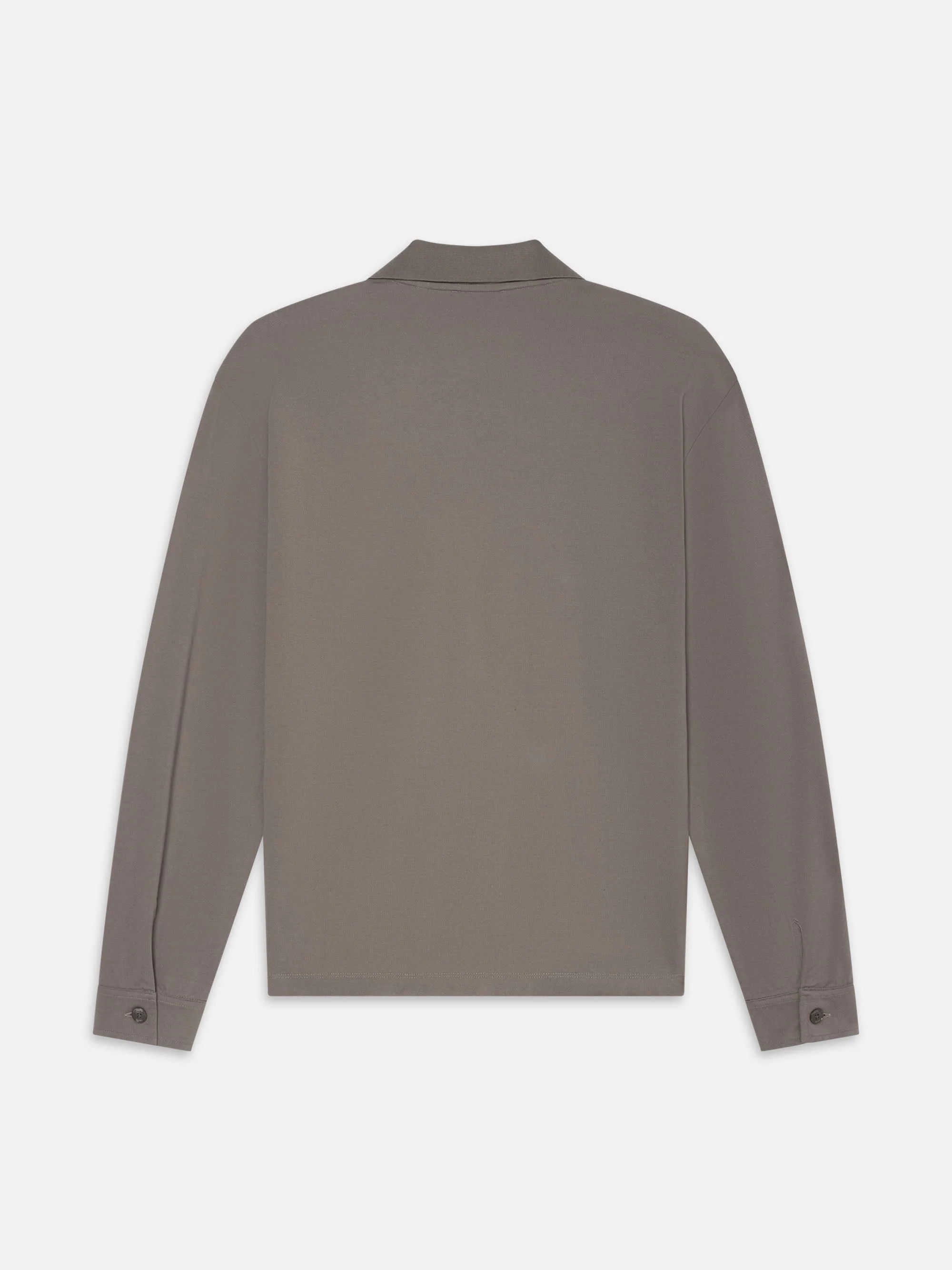 FRAME - Long Sleeve Pique Polo - Image 3