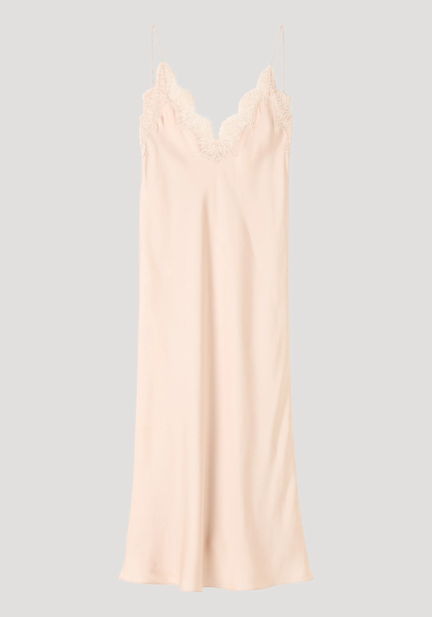 ROHE - Lace slip dress | rose - Image 6