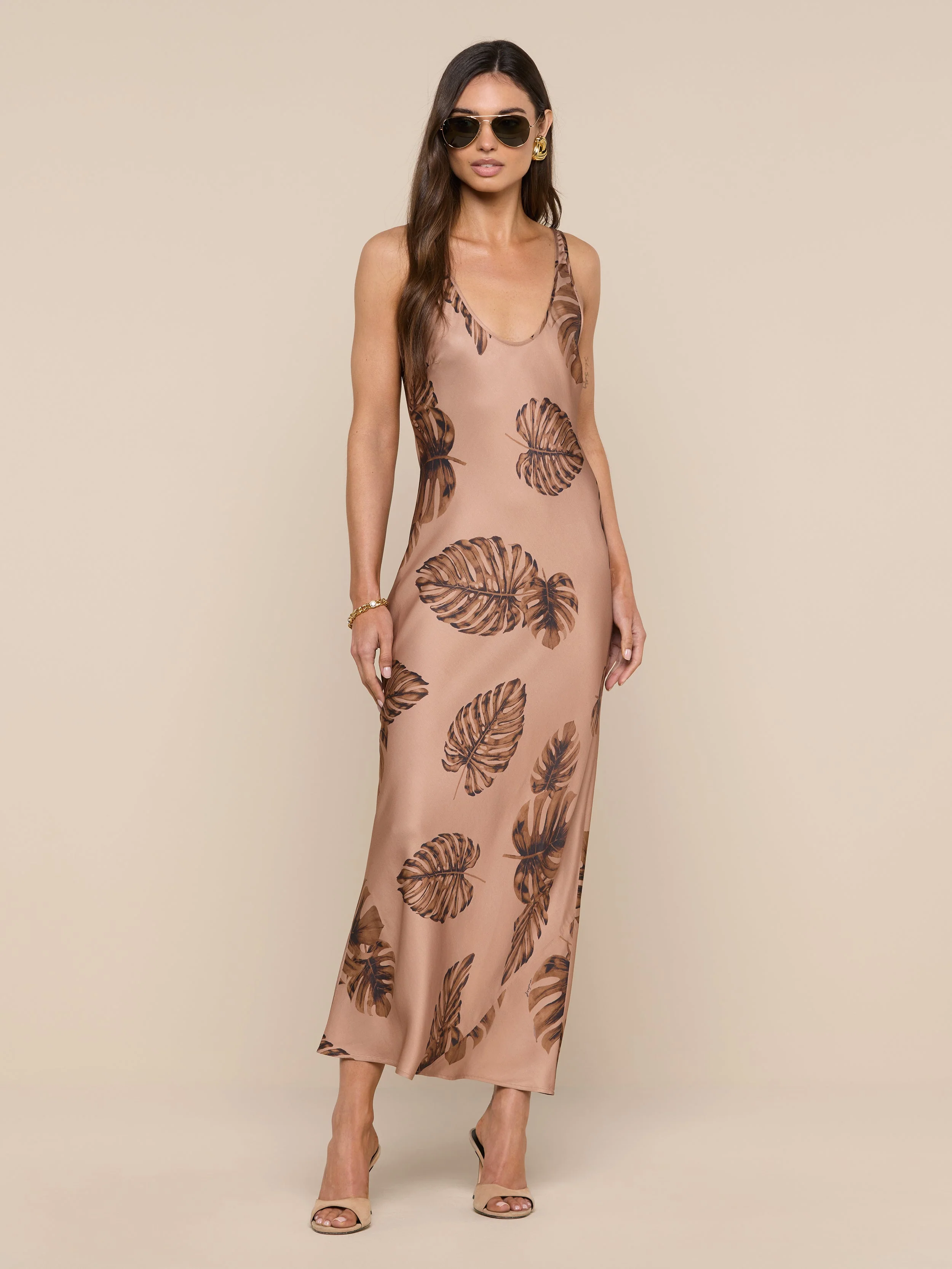 L'AGENCE - Akiya Satin Maxi Dress - Image 2