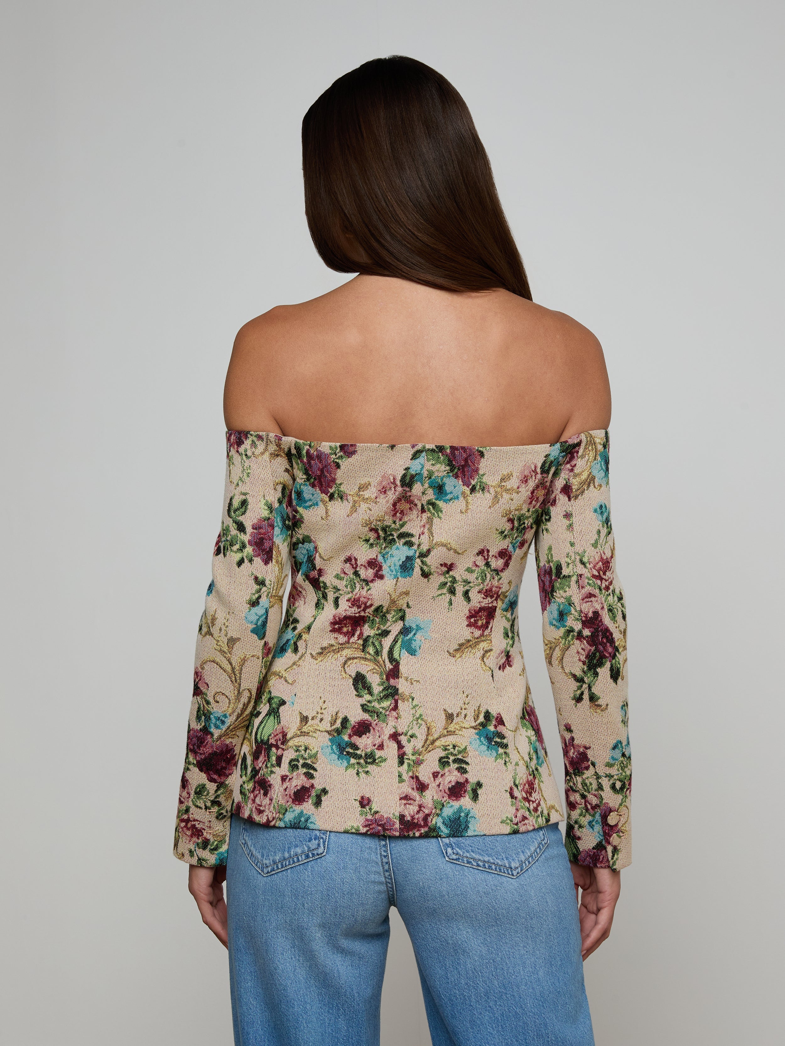 L'AGENCE - Alice Blazer Top - Image 4