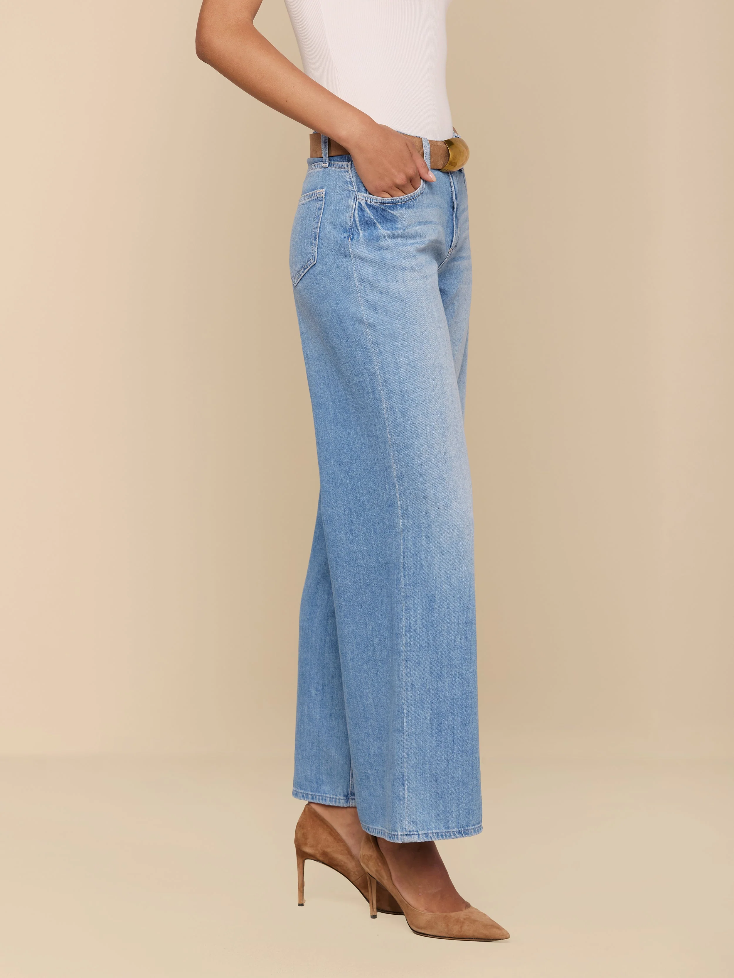 L'AGENCE - Alicent Wide - Leg Jean - Image 3
