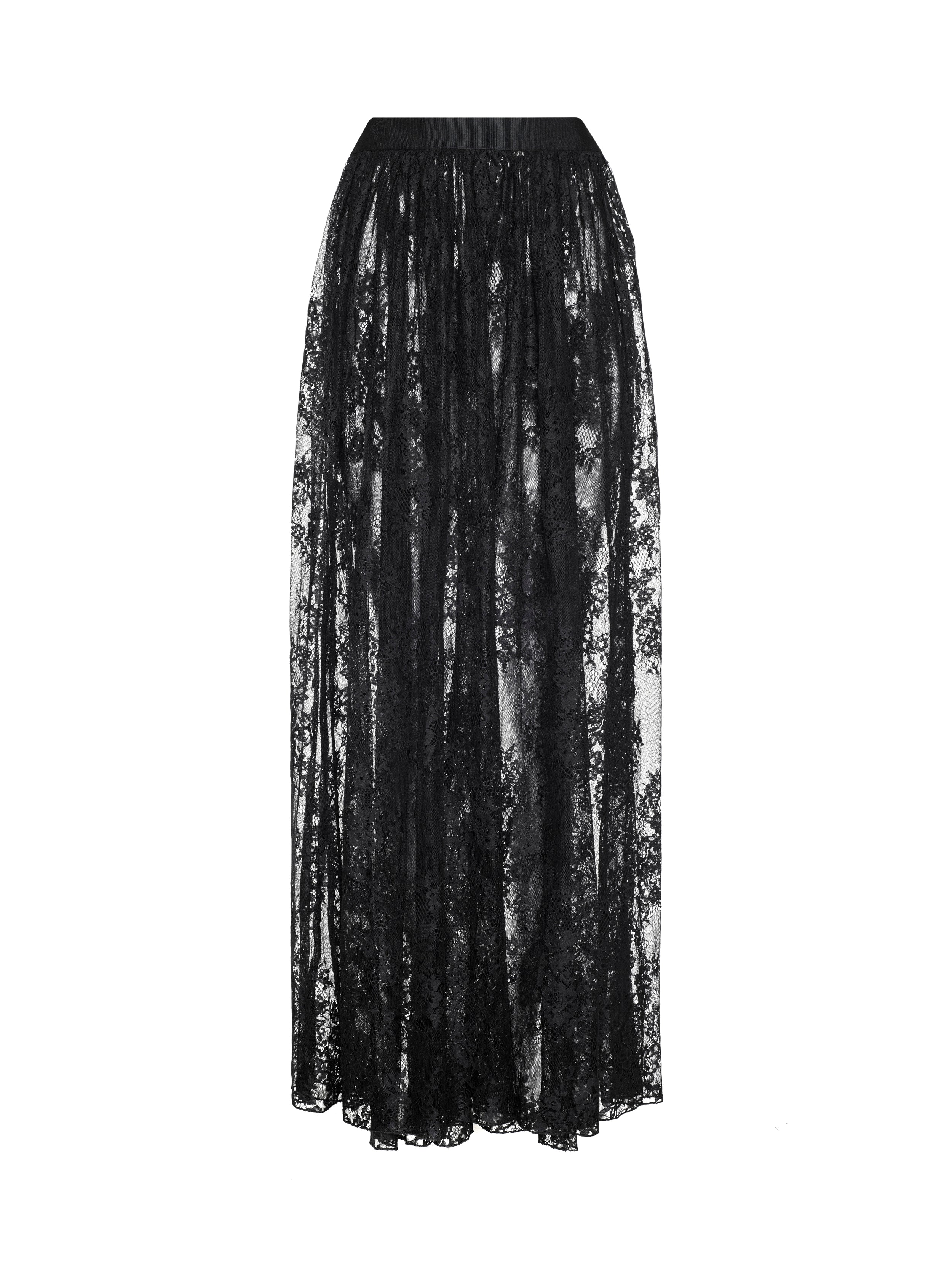 L'AGENCE - Alona Lace Maxi Skirt - Image 7