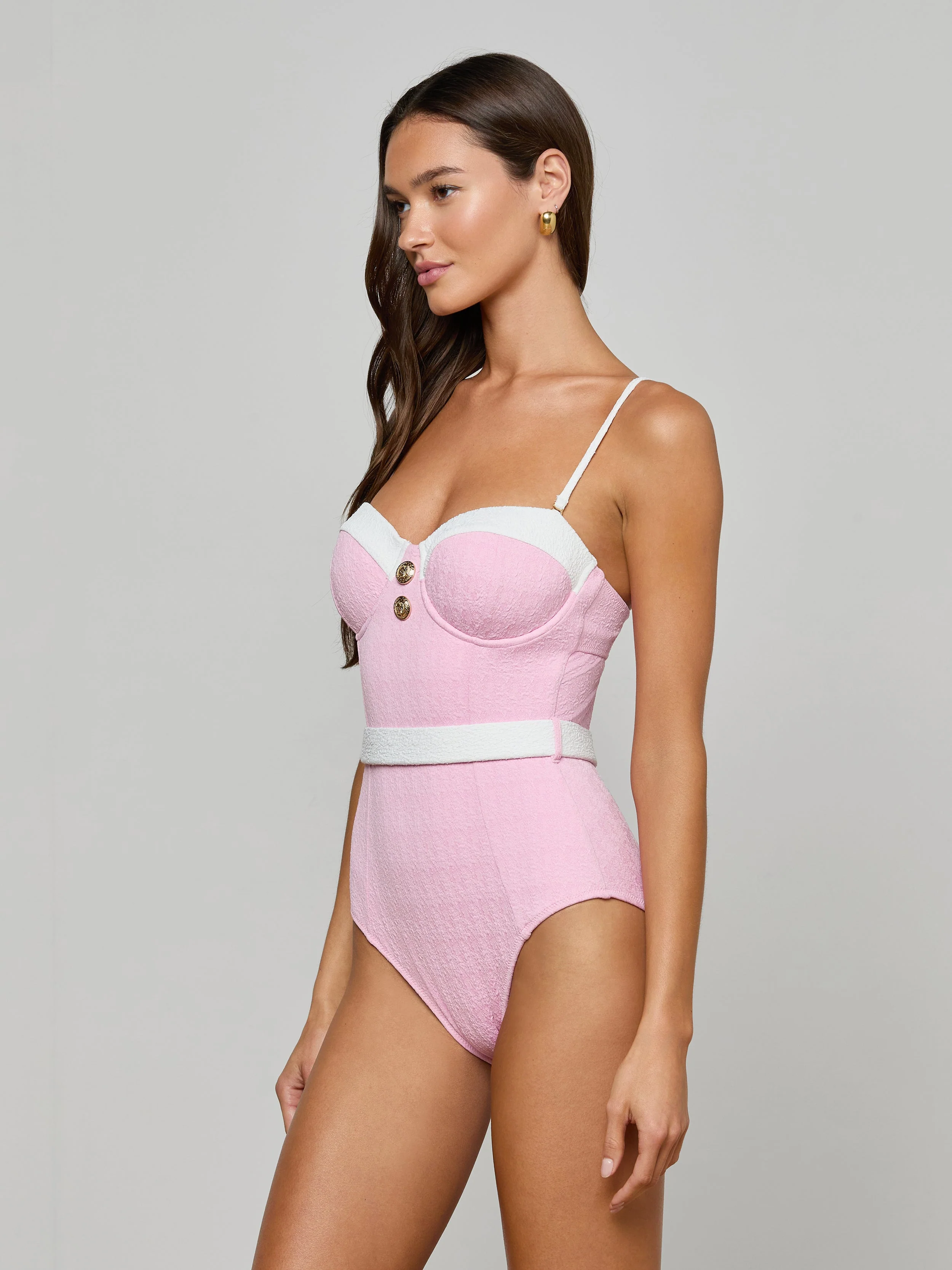 L'AGENCE - Amie Bandeau One - Piece Swimsuit - Image 2