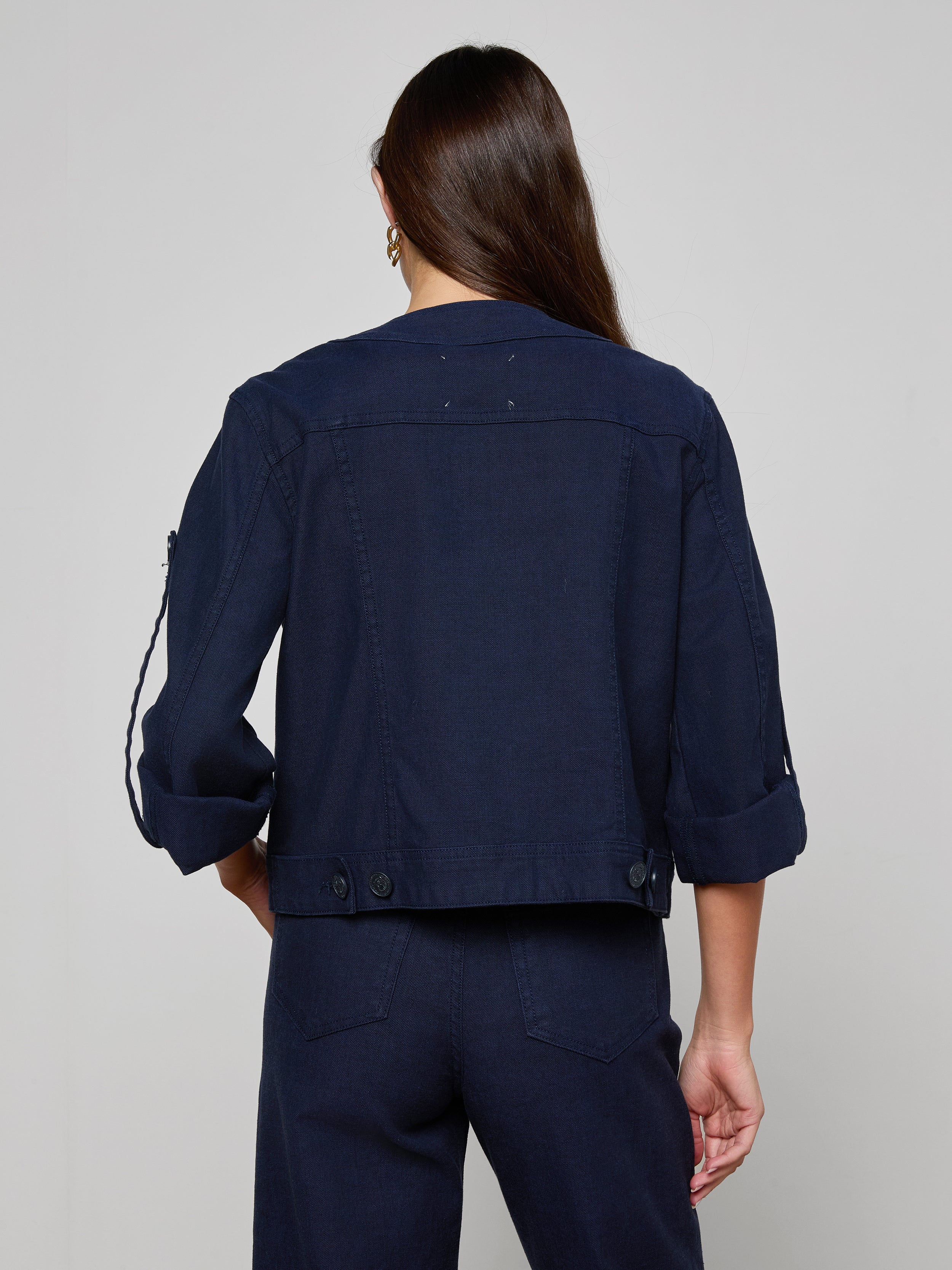 L'AGENCE - Anouk Jean Jacket - Image 4