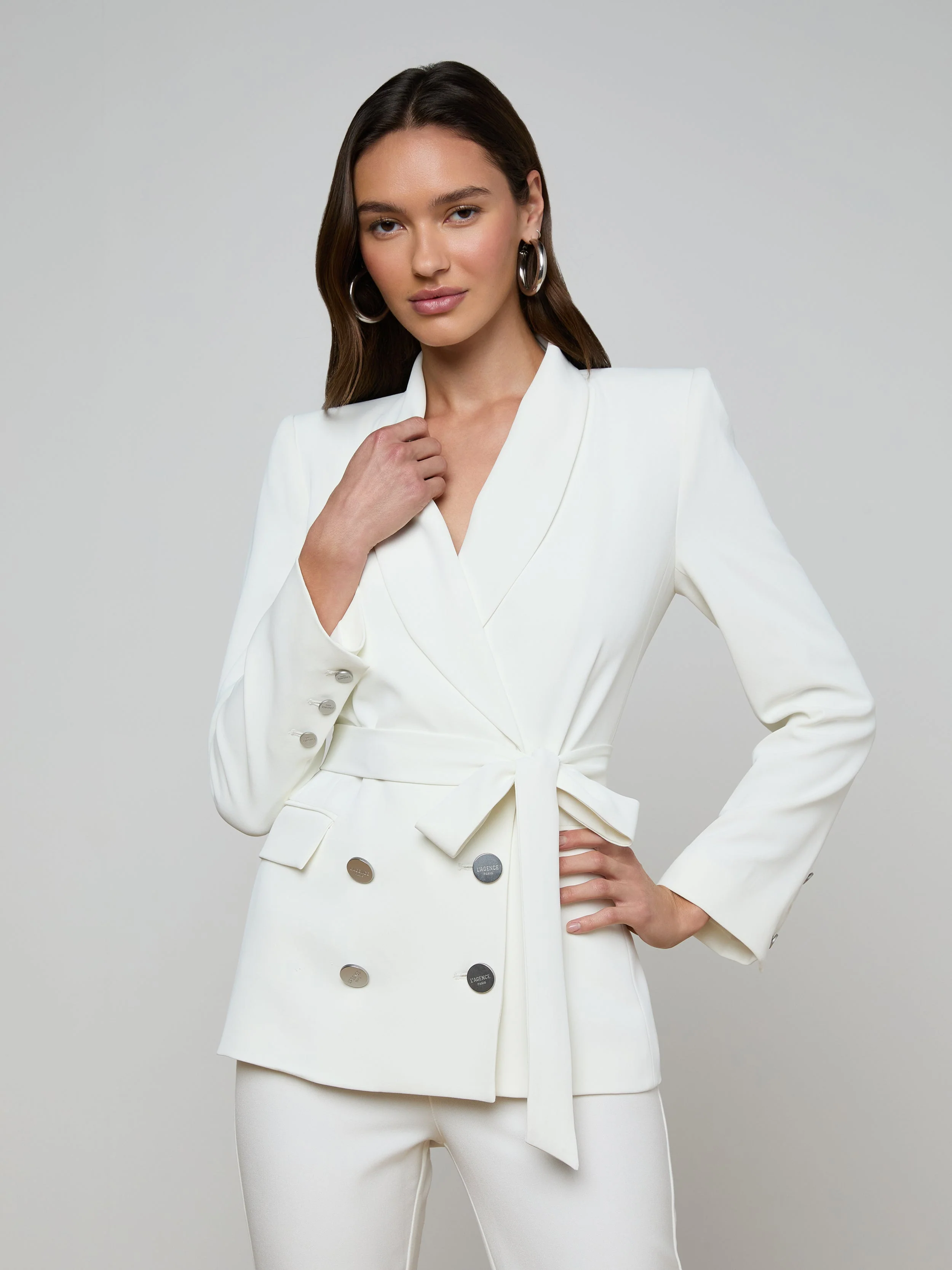 L'AGENCE - Aven Wrap Blazer