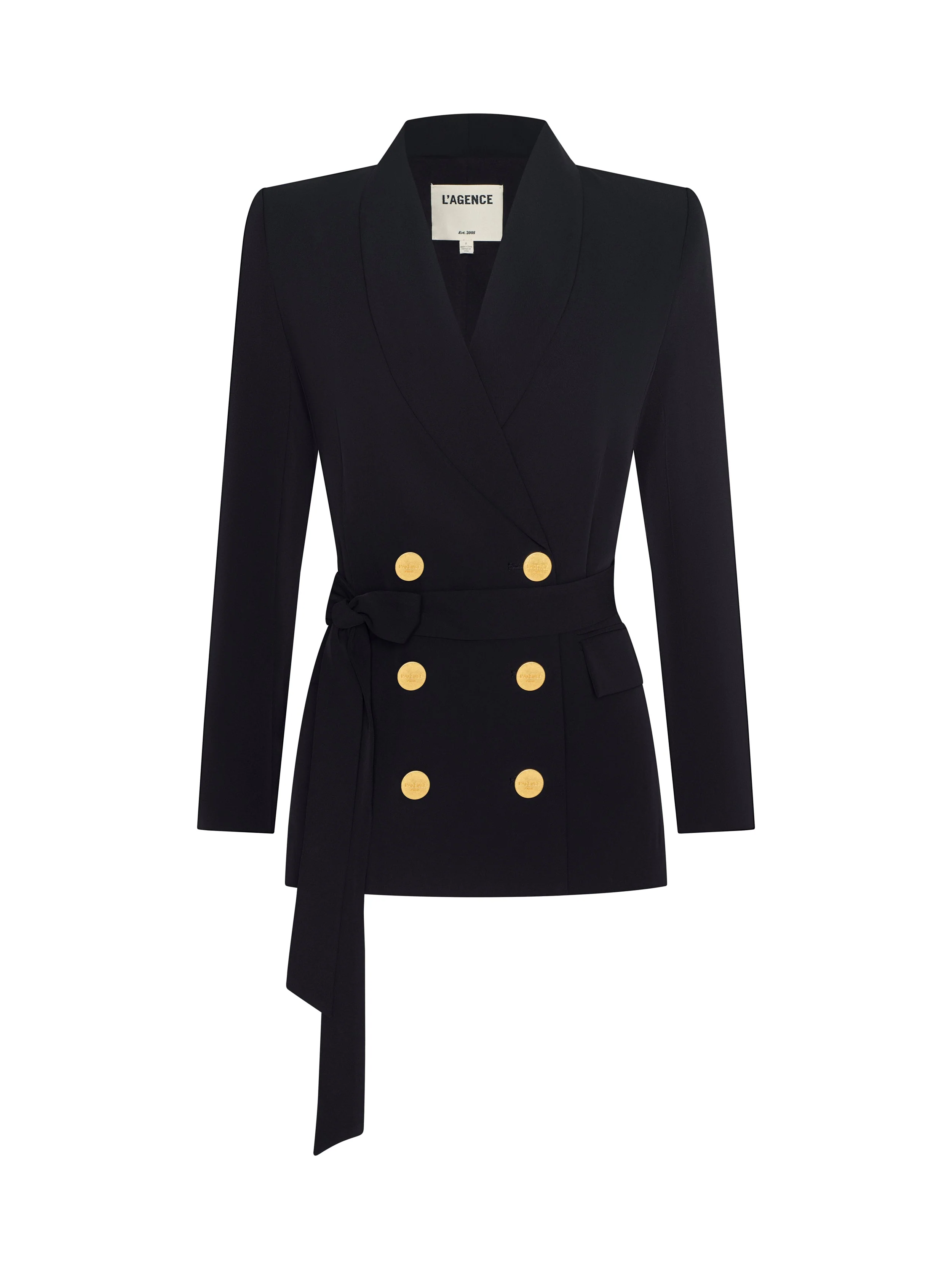 L'AGENCE - Aven Wrap Blazer - Image 7