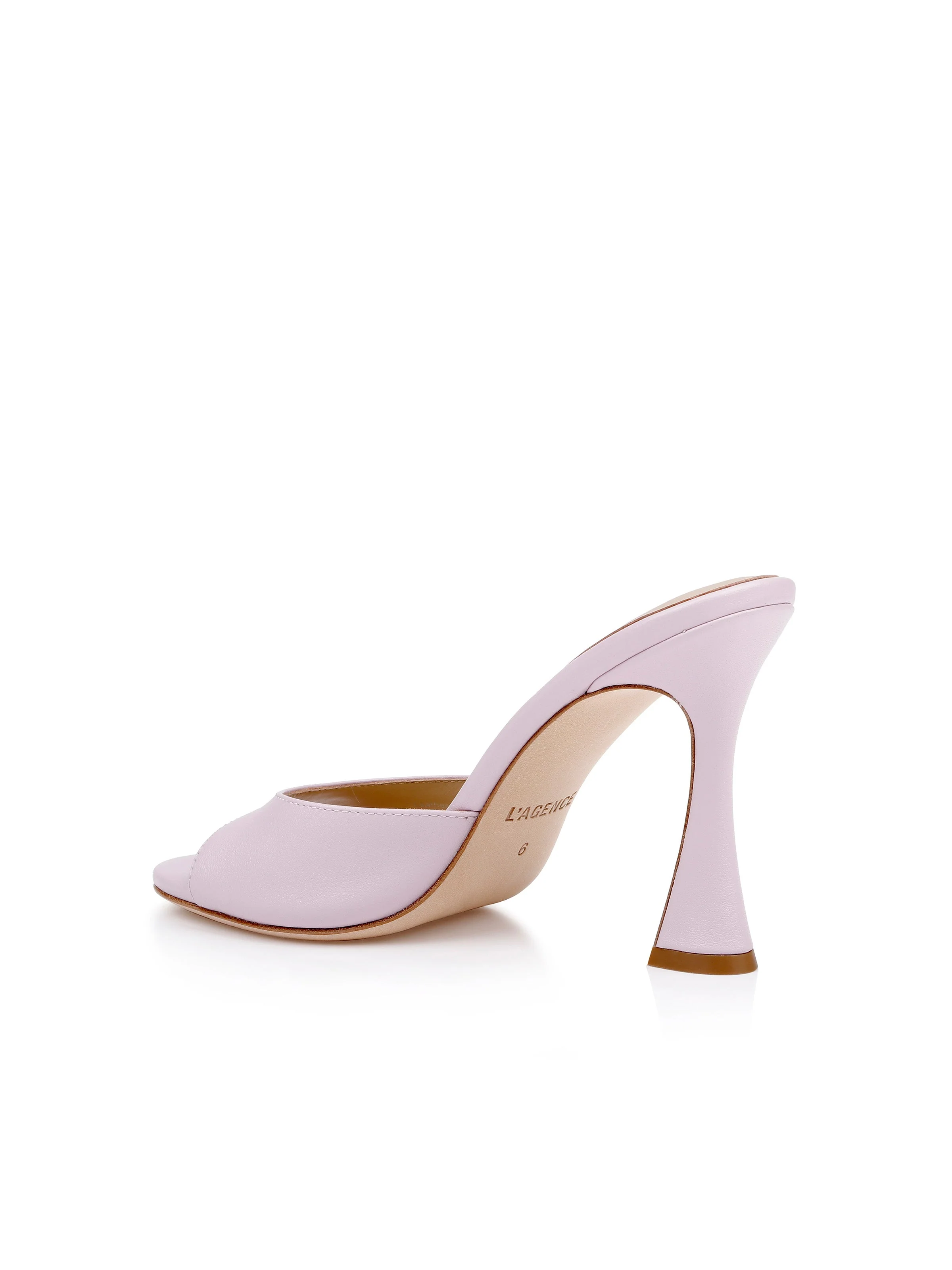 L'AGENCE - Avery Leather Open - Toe Mule - Image 4