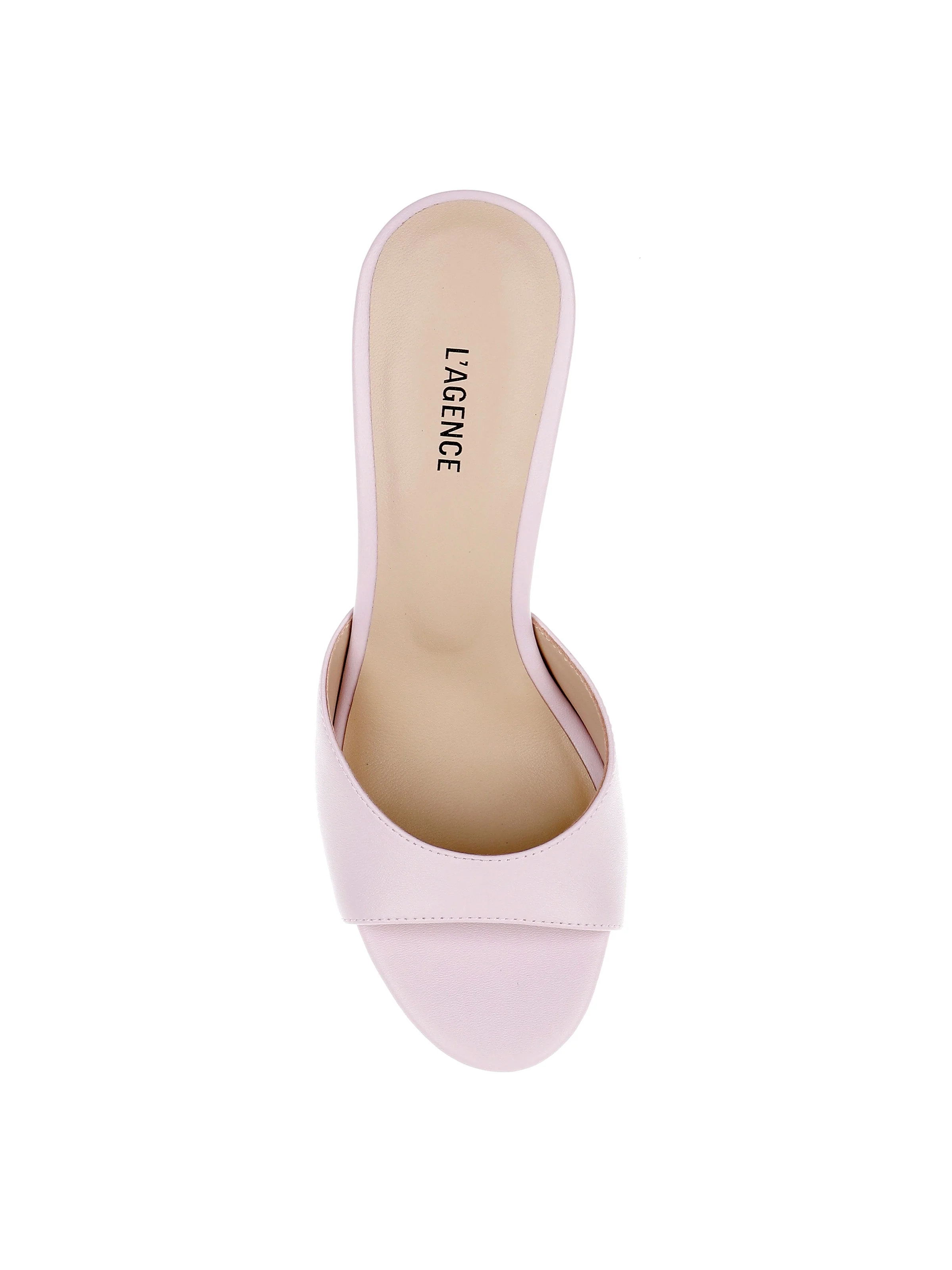 L'AGENCE - Avery Leather Open - Toe Mule - Image 5