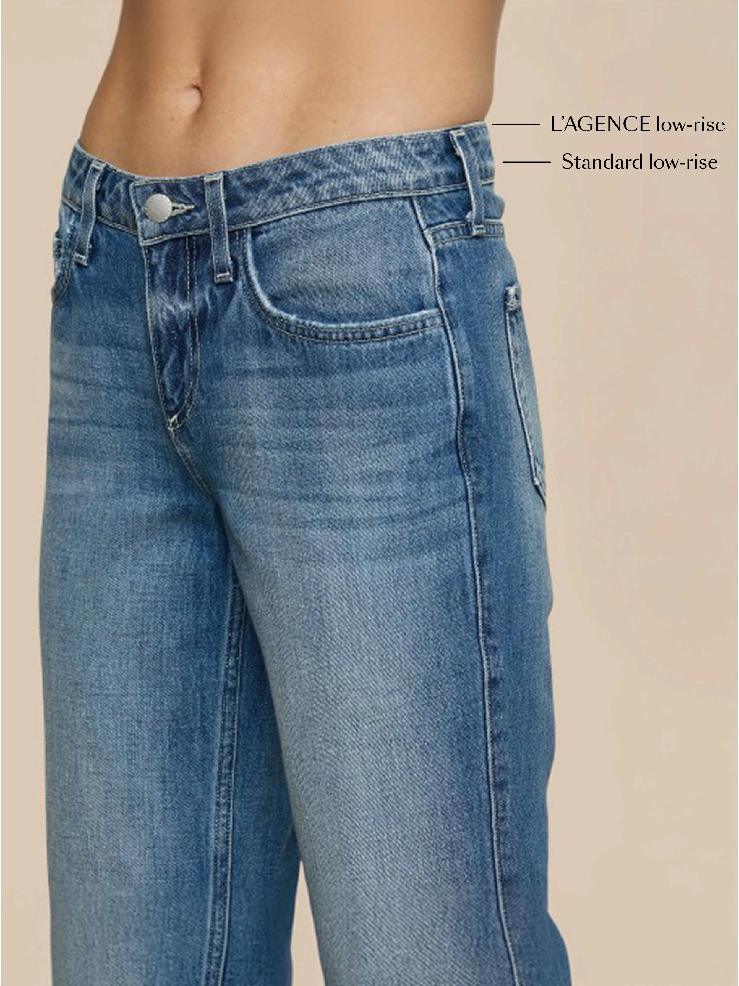 L'AGENCE - Blaine Cropped Stovepipe Jean - Image 5