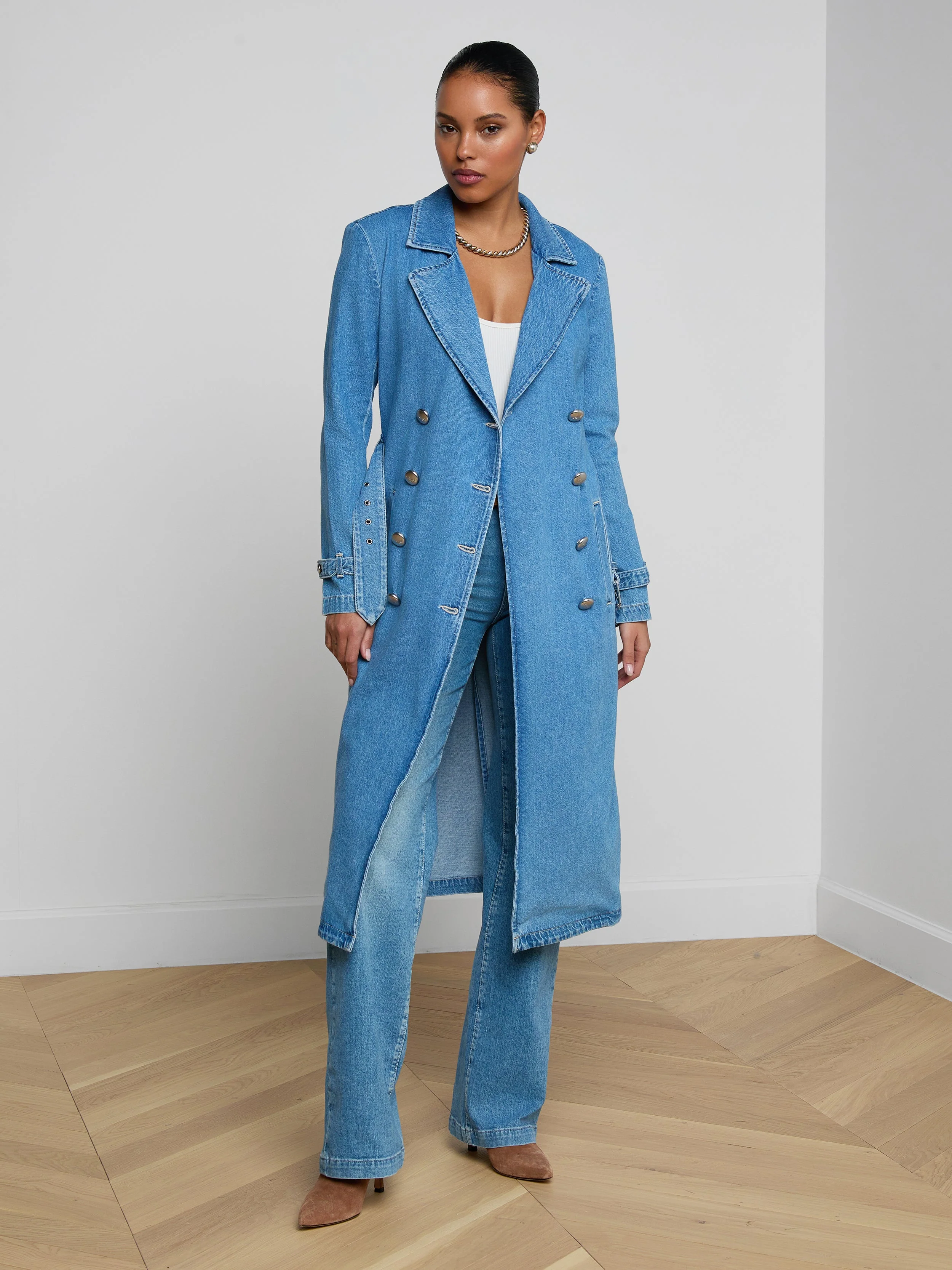 L'AGENCE - Bradley Trench Coat - Image 3