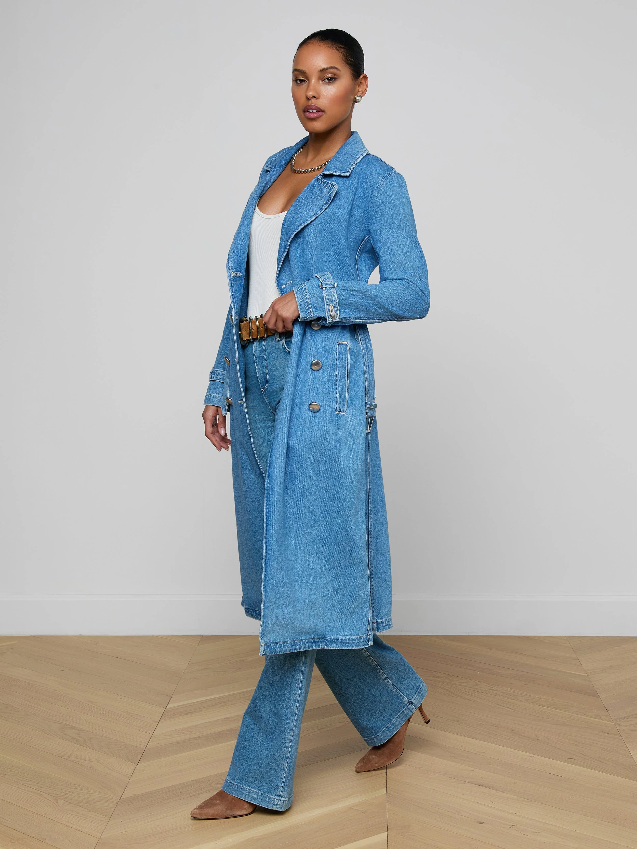 L'AGENCE - Bradley Trench Coat - Image 4