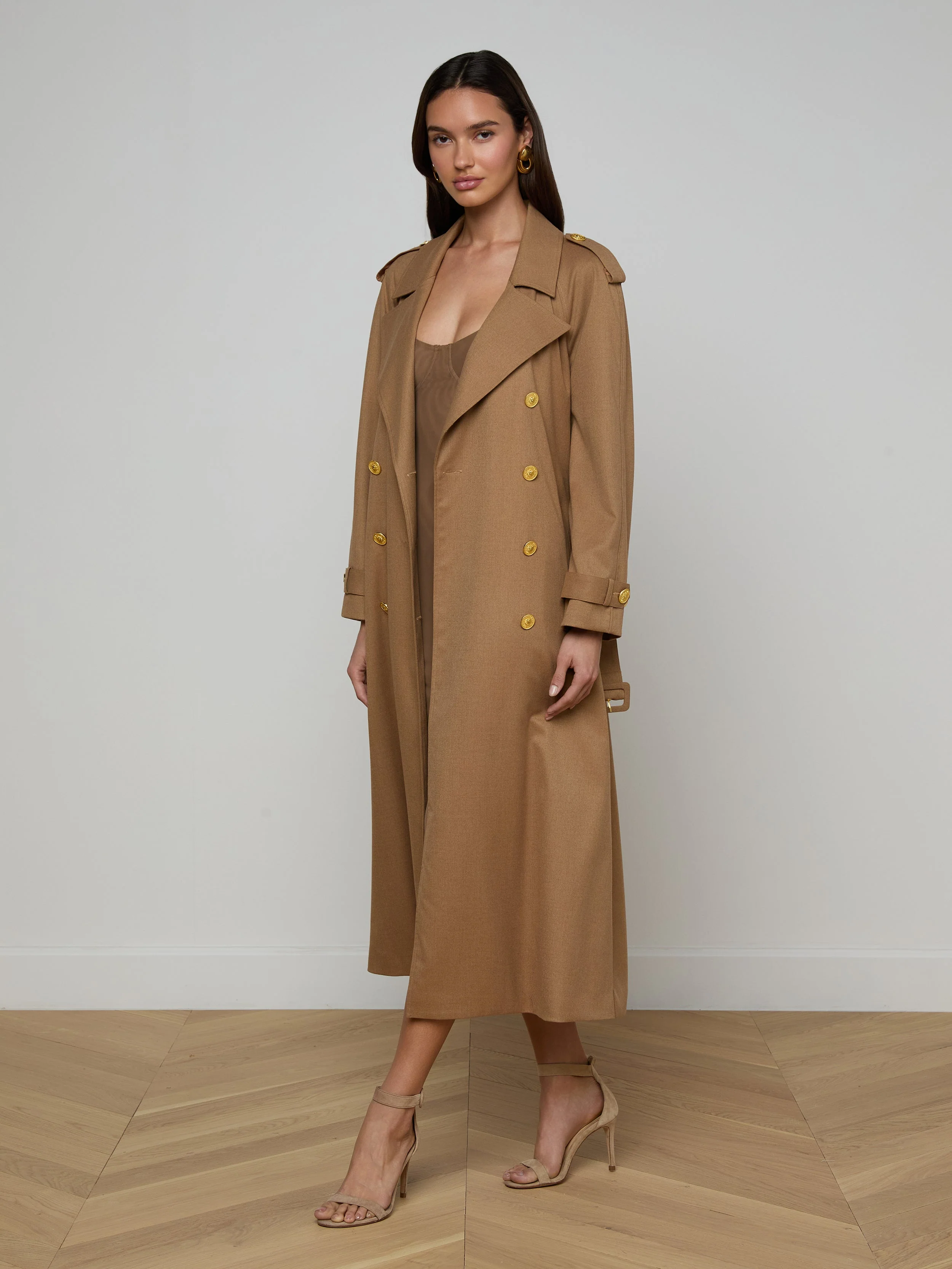 L'AGENCE - Brinley Oversized Trench Coat - Image 3