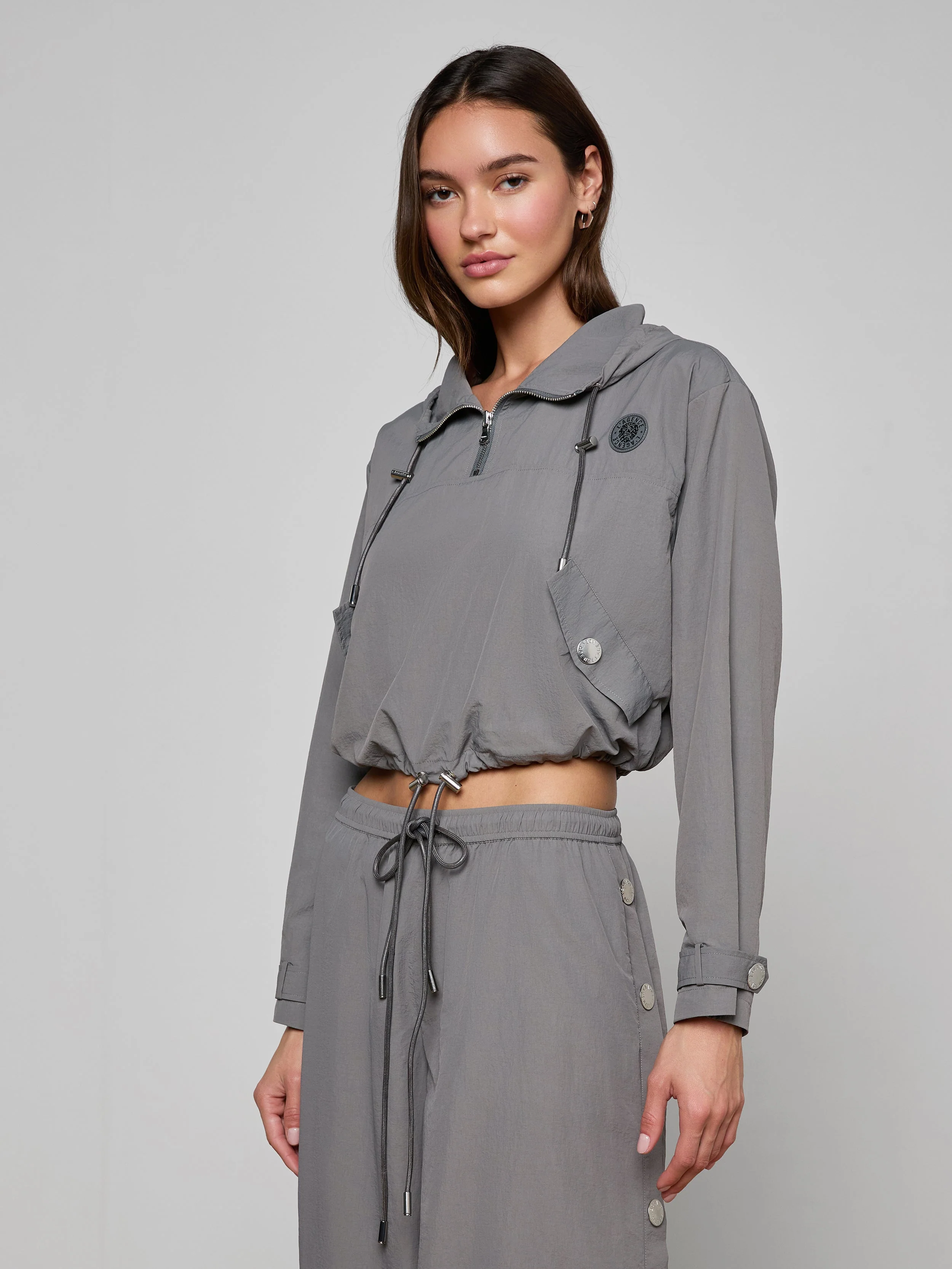 L'AGENCE - Bronwyn Cropped Windbreaker - Image 3