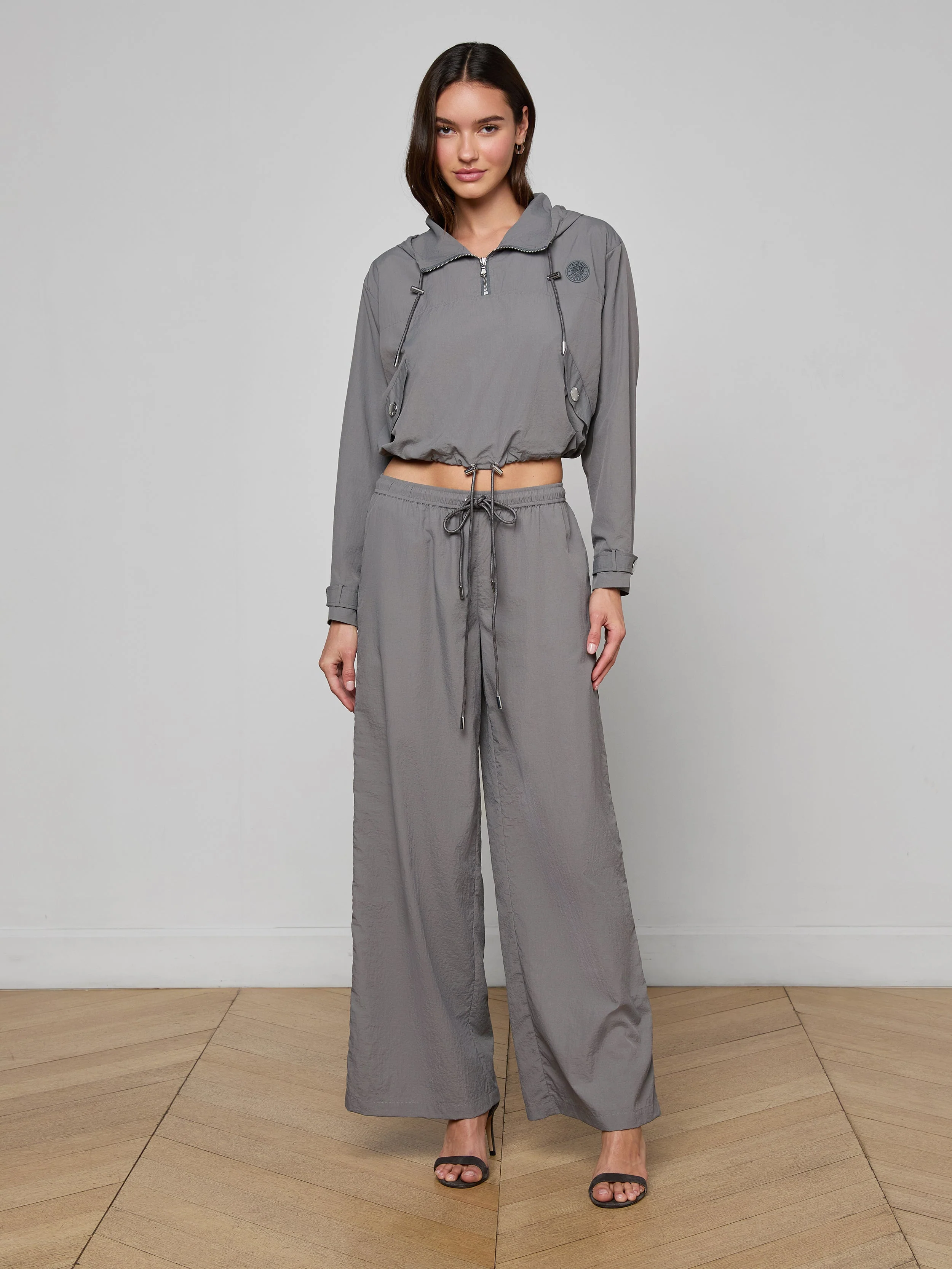 L'AGENCE - Bronwyn Cropped Windbreaker - Image 4
