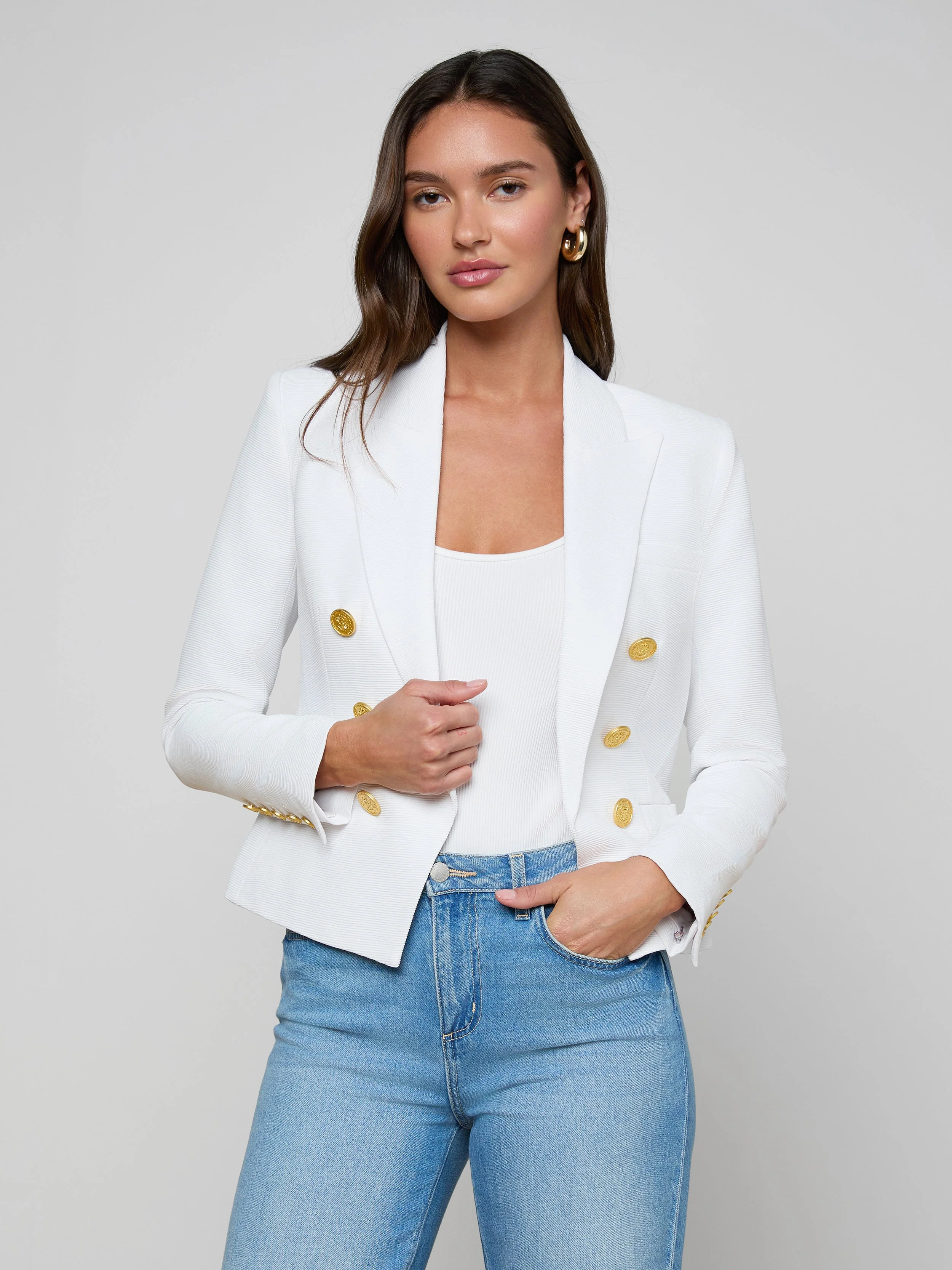 L'AGENCE - Brooke Blazer - Image 2