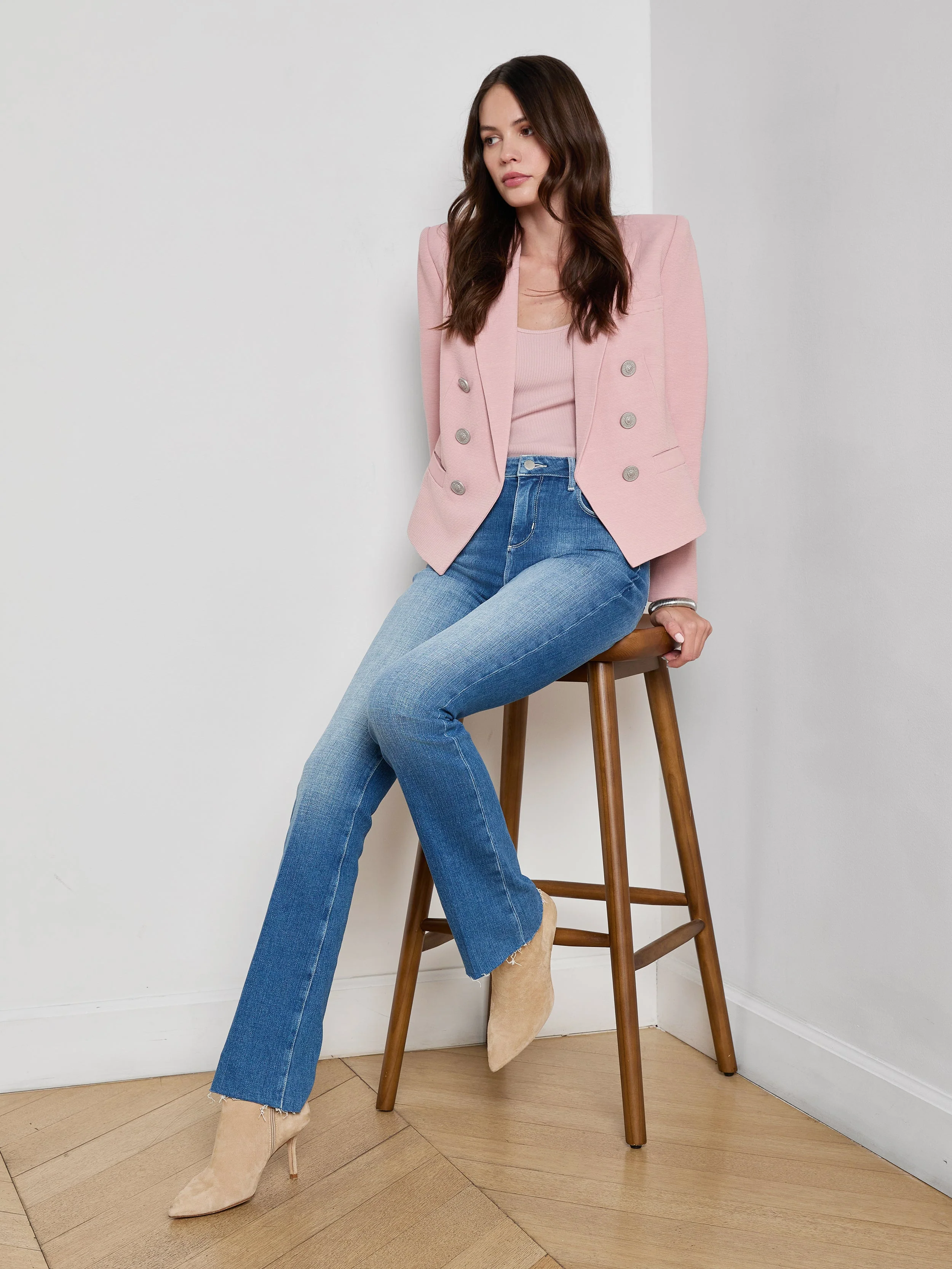 L'AGENCE - Brooke Open - Front Blazer - Image 6