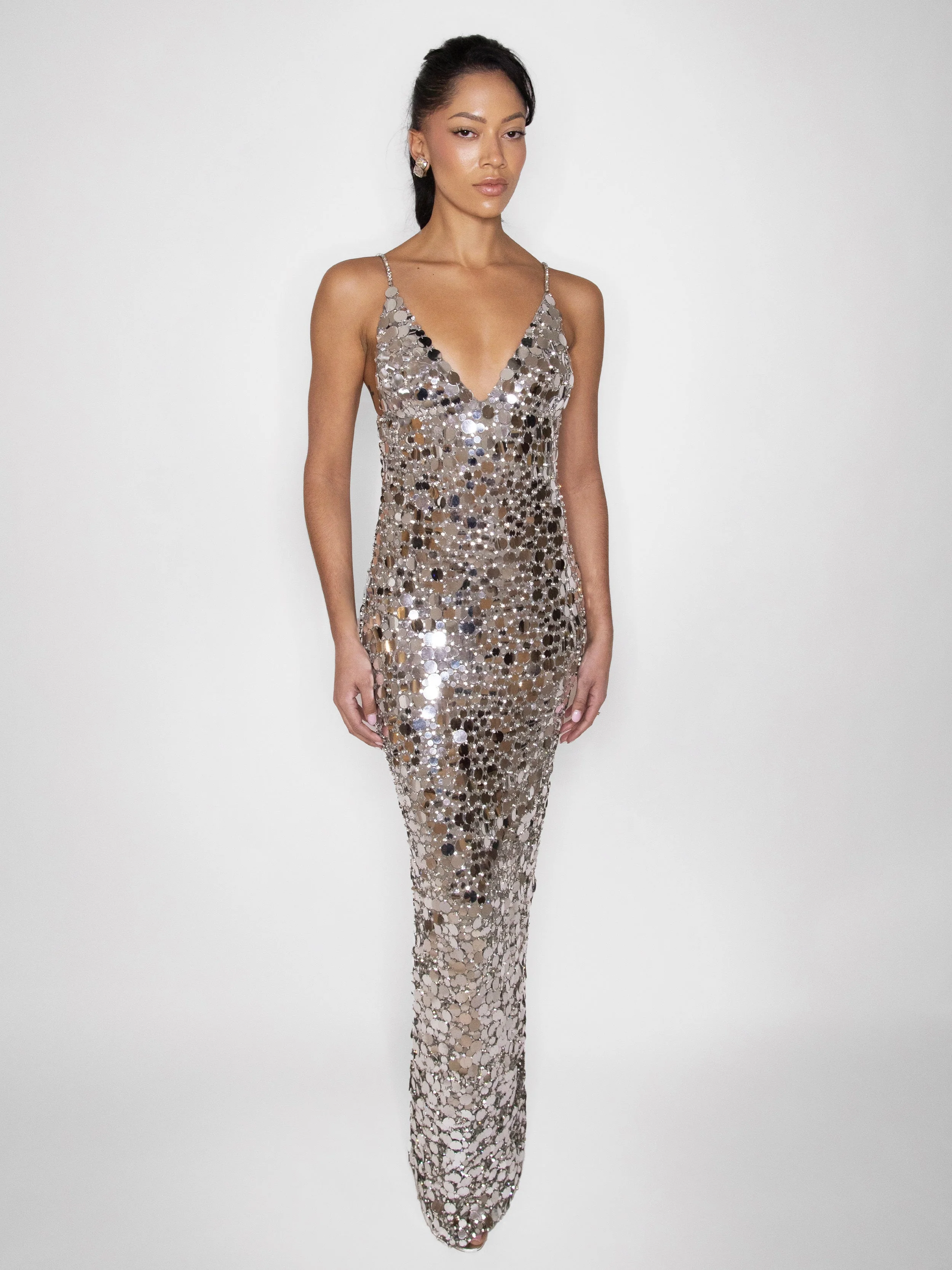 L'AGENCE - Caelith Sequin Gown - Image 2