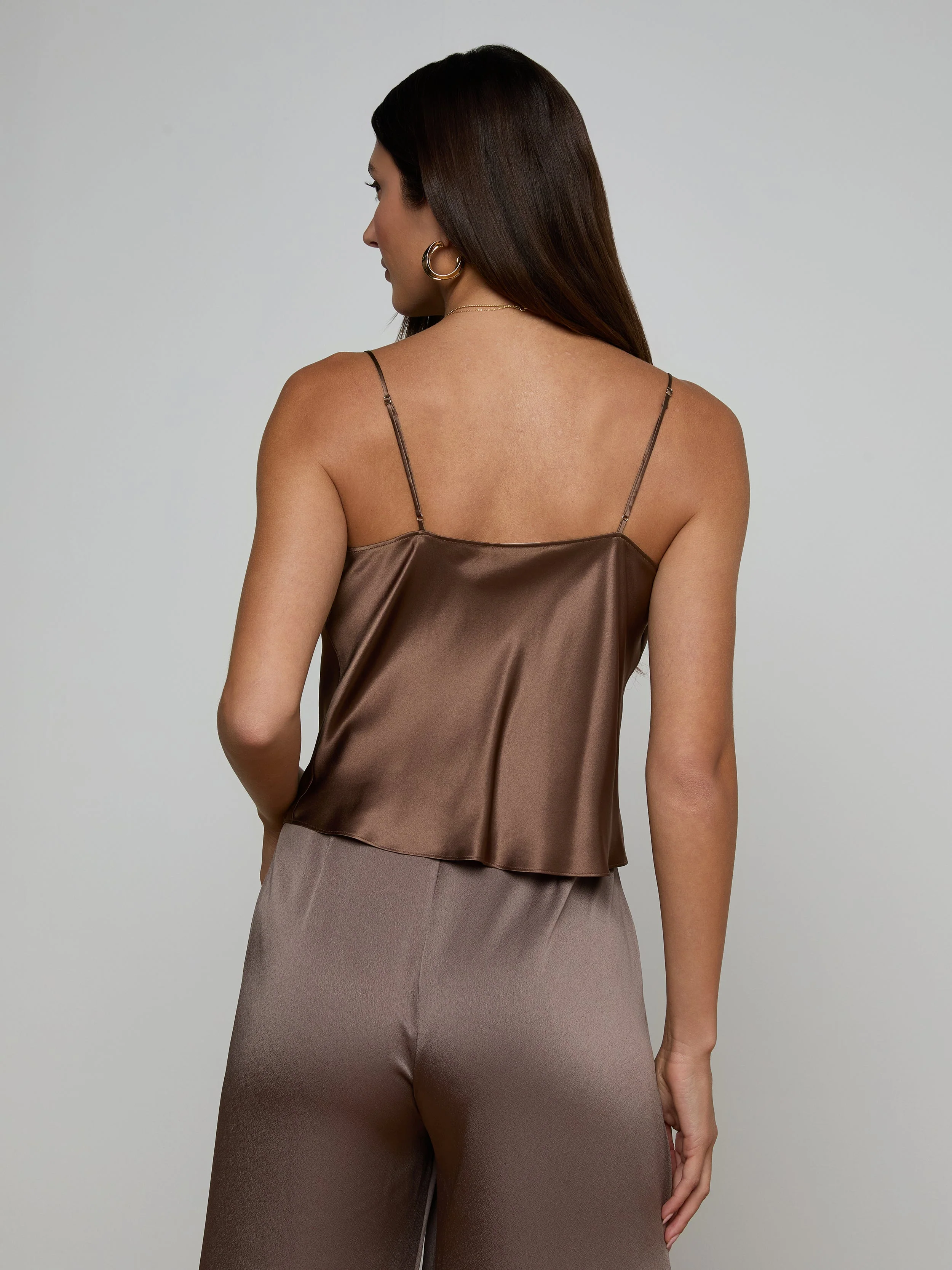 L'AGENCE - Calista Silk Camisole - Image 5