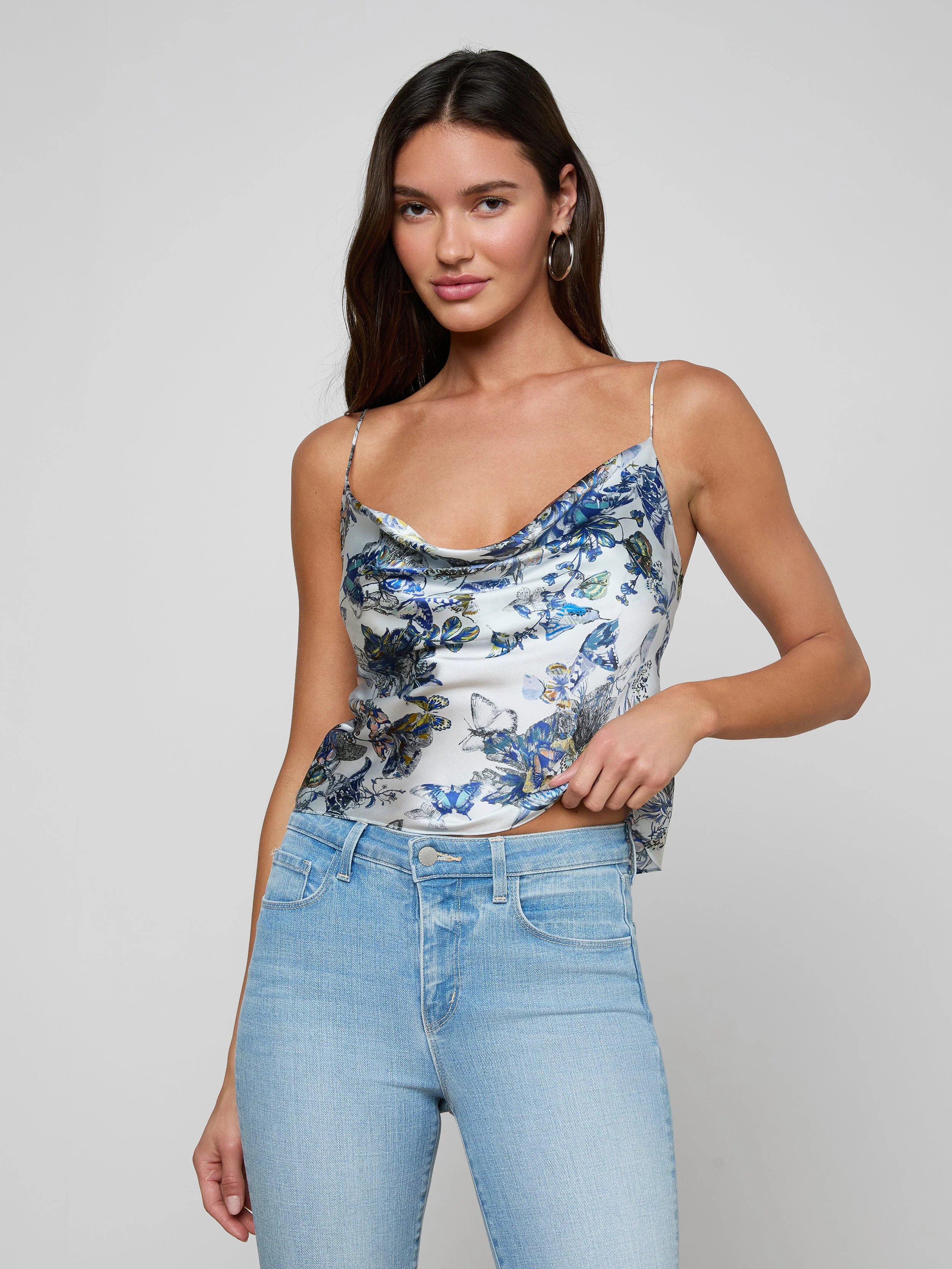 L'AGENCE - Calista Silk Camisole