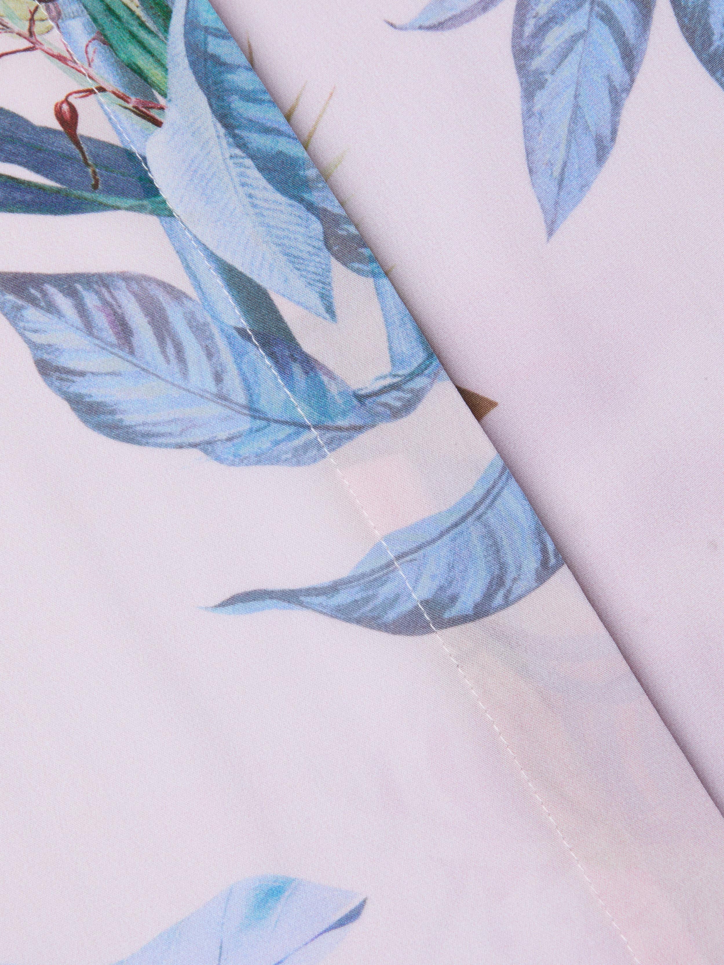 L'AGENCE - Cameron Silk Shirt Dress - Image 4