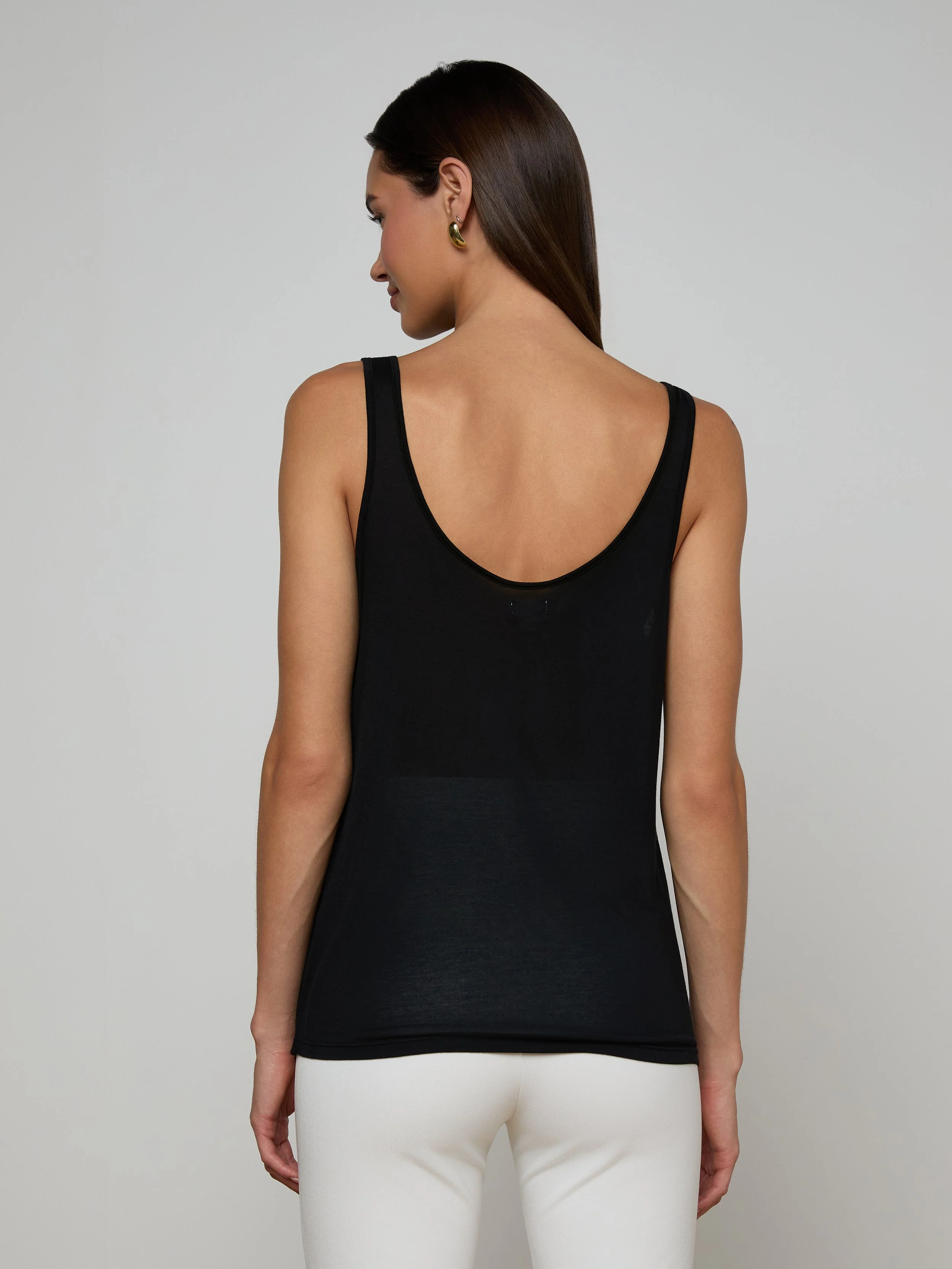 L'AGENCE - Celia Scoopneck Tank - Image 4
