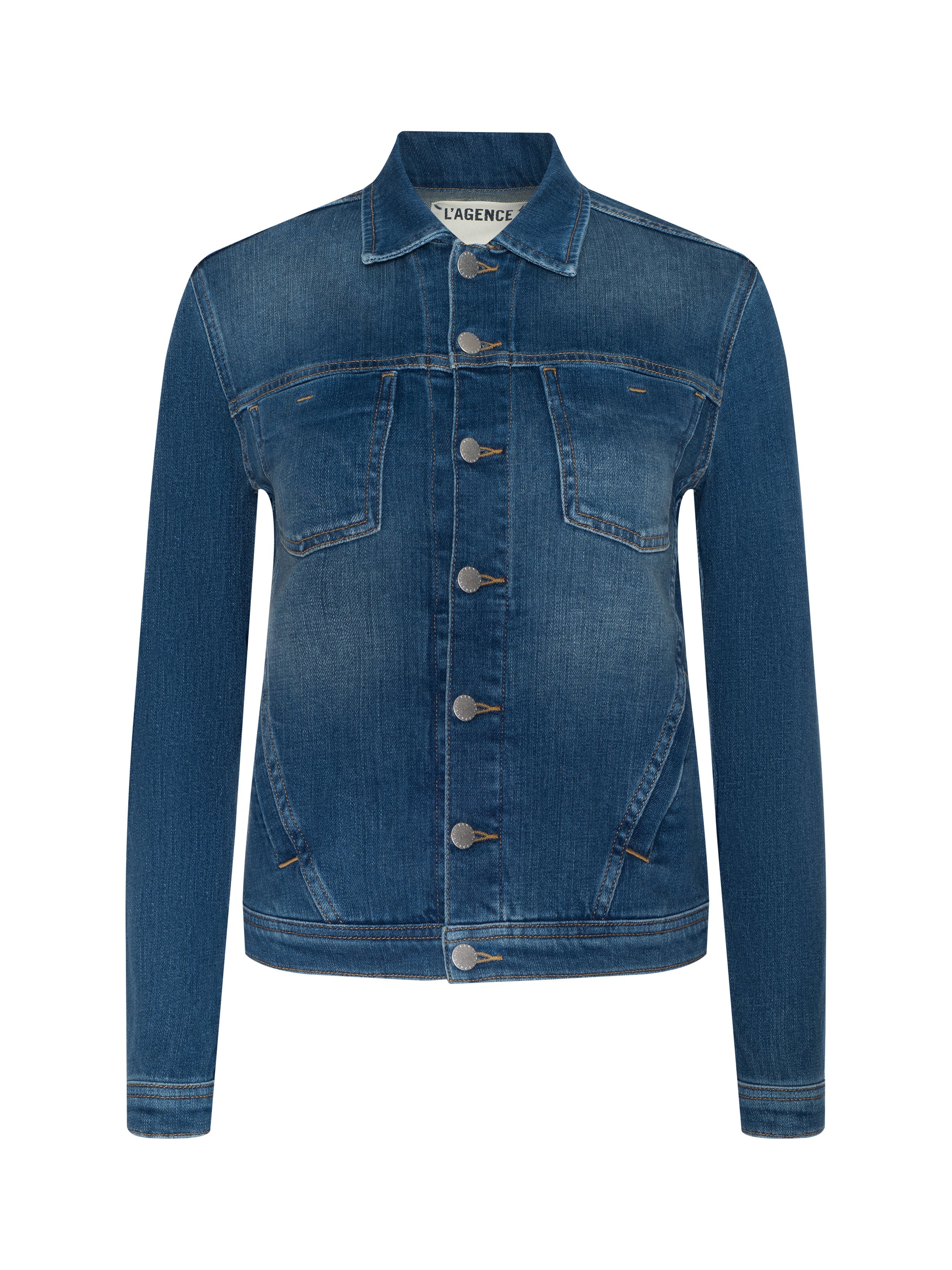 L'AGENCE - Celine Jean Jacket - Image 7