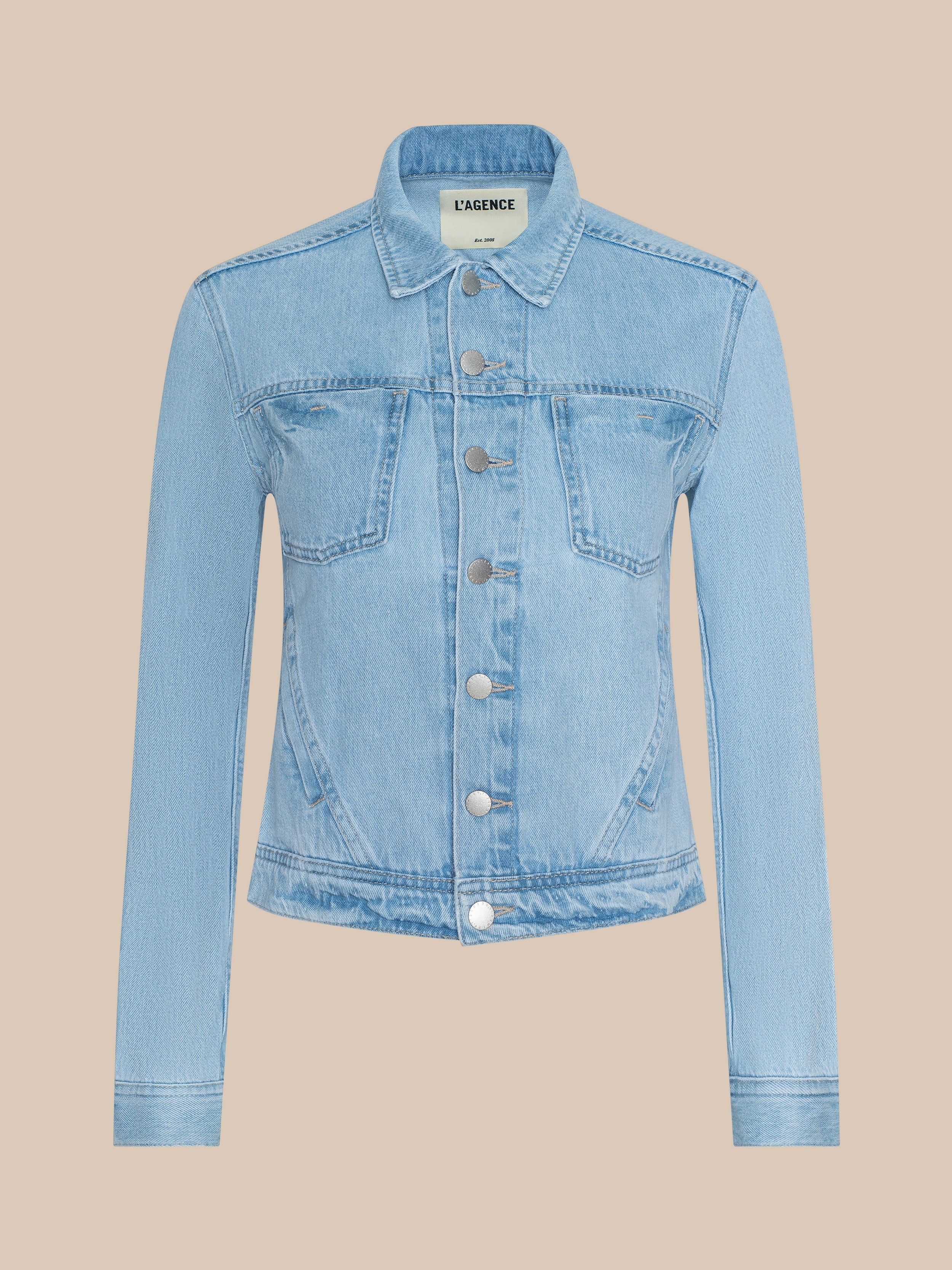 L'AGENCE - Celine Jean Jacket - Image 7
