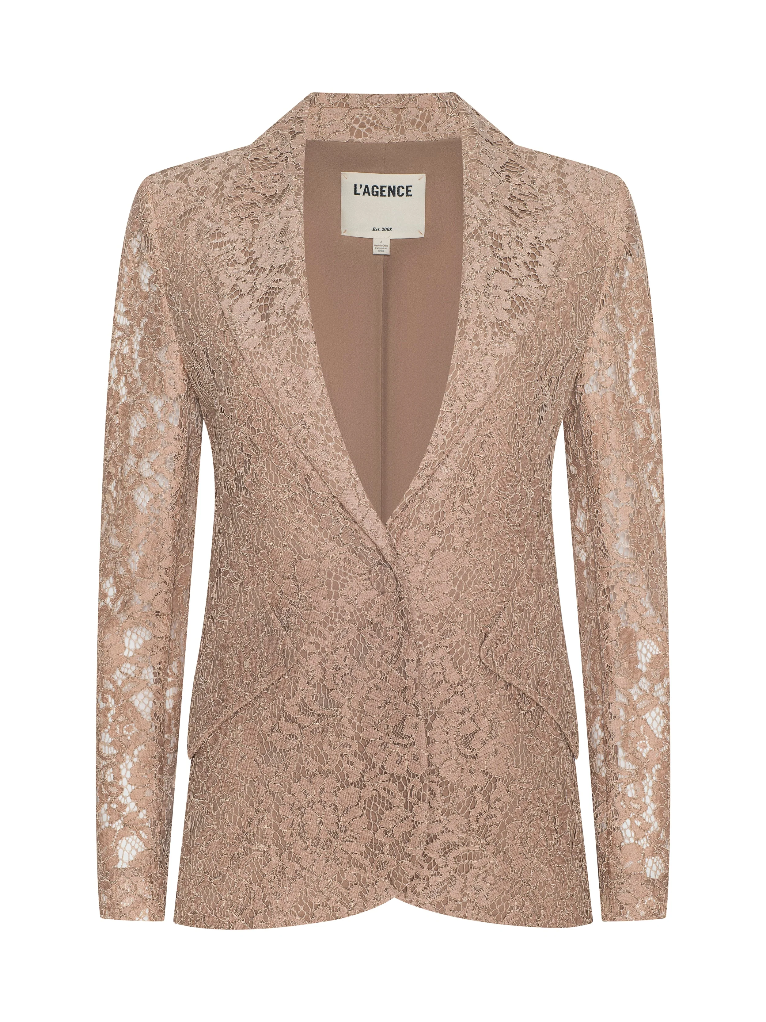 L'AGENCE - Chamberlain Lace Blazer - Image 7