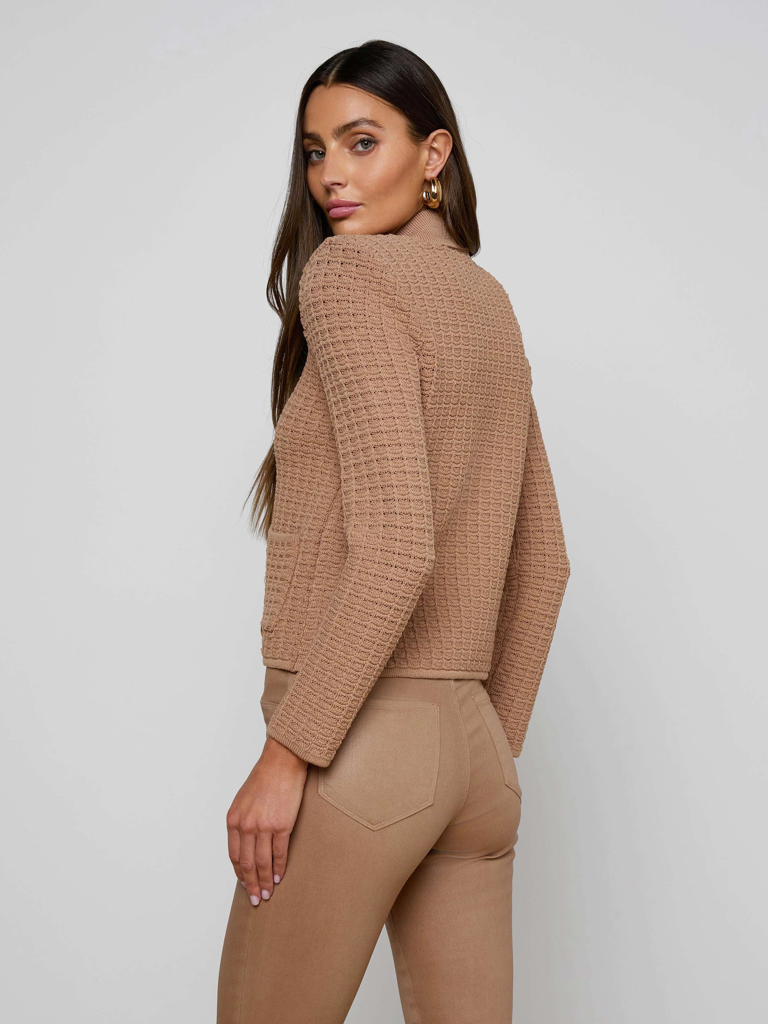 L'AGENCE - Charlie Knit Jacket - Image 5