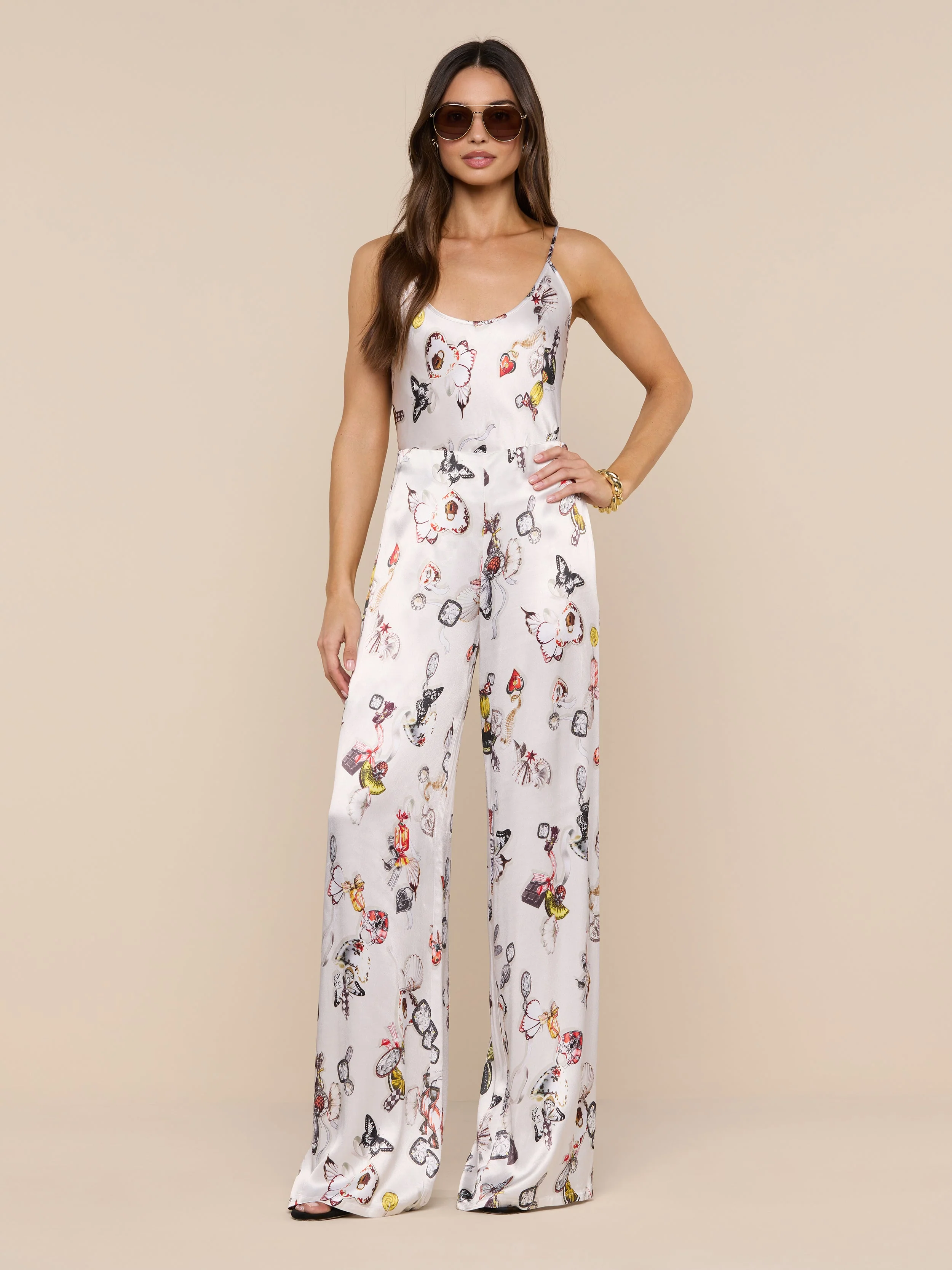 L'AGENCE - Charmy Satin Camisole - Image 3