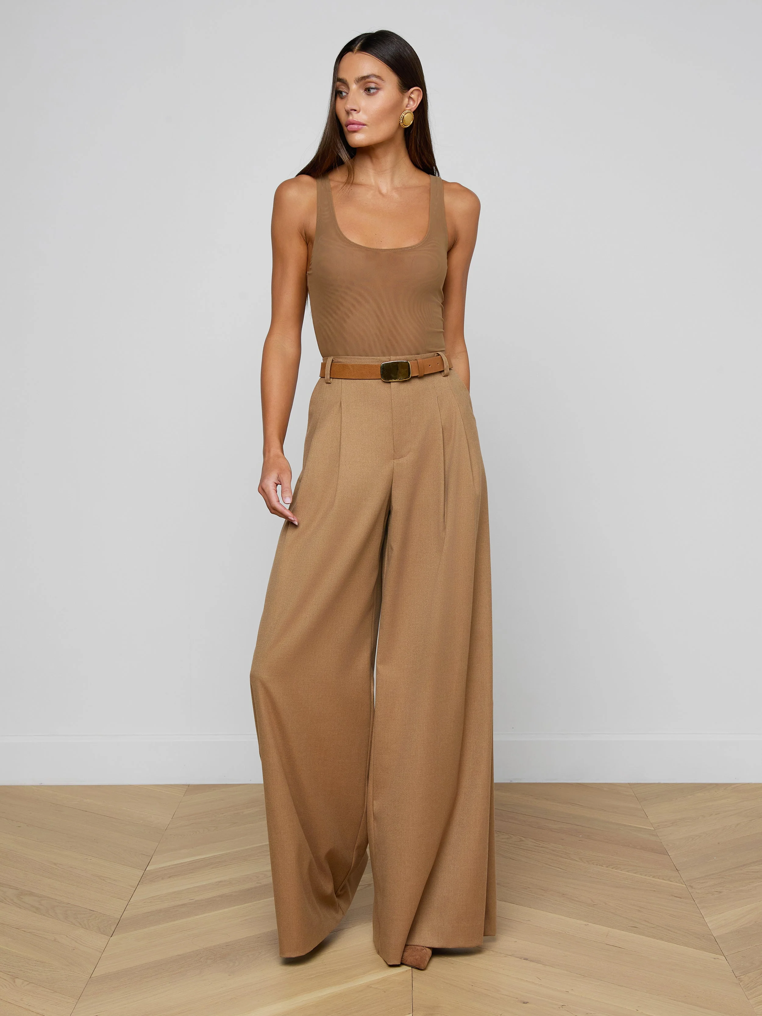 L'AGENCE - Chelsy Wide - Leg Pant - Image 2