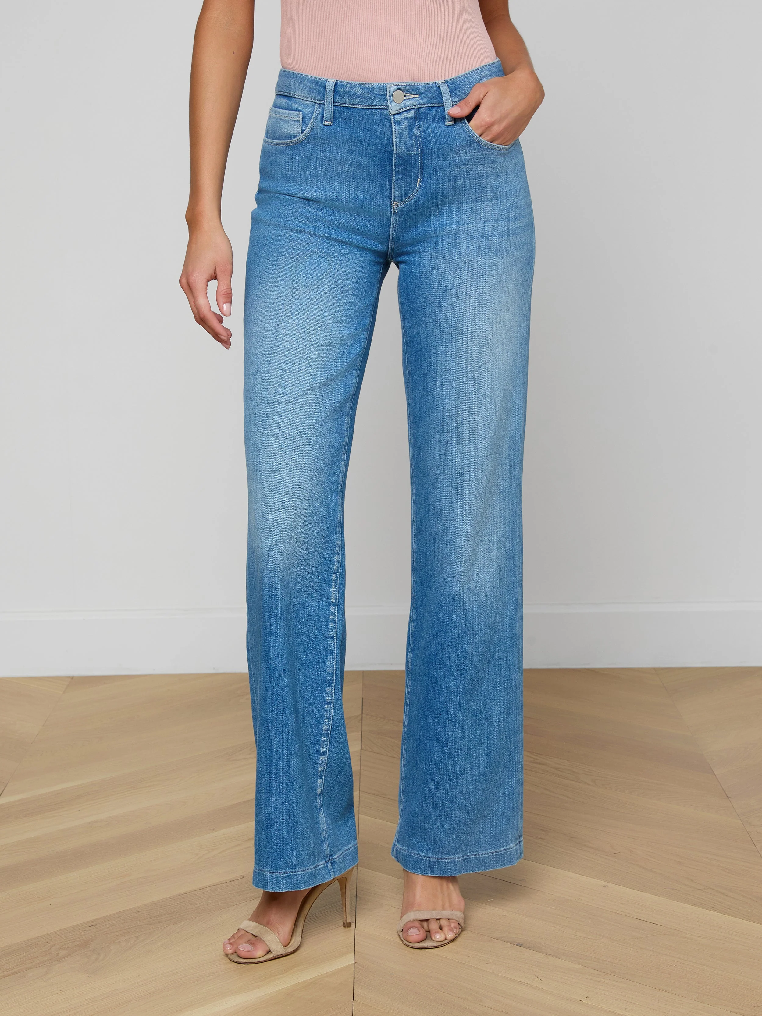 L'AGENCE - Clayton Wide - Leg Jean - Image 2