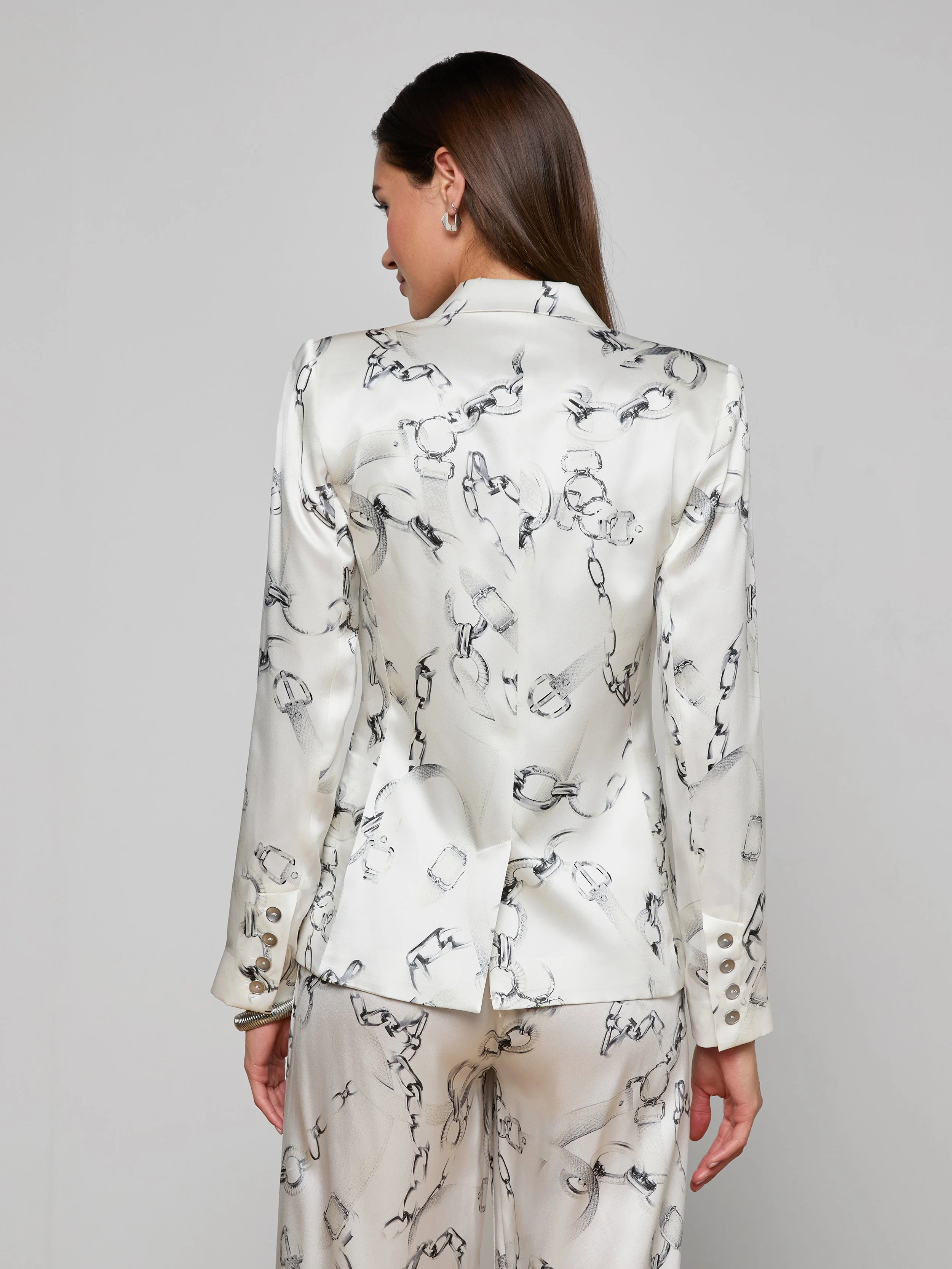 L'AGENCE - Colin Silk Blazer - Image 5
