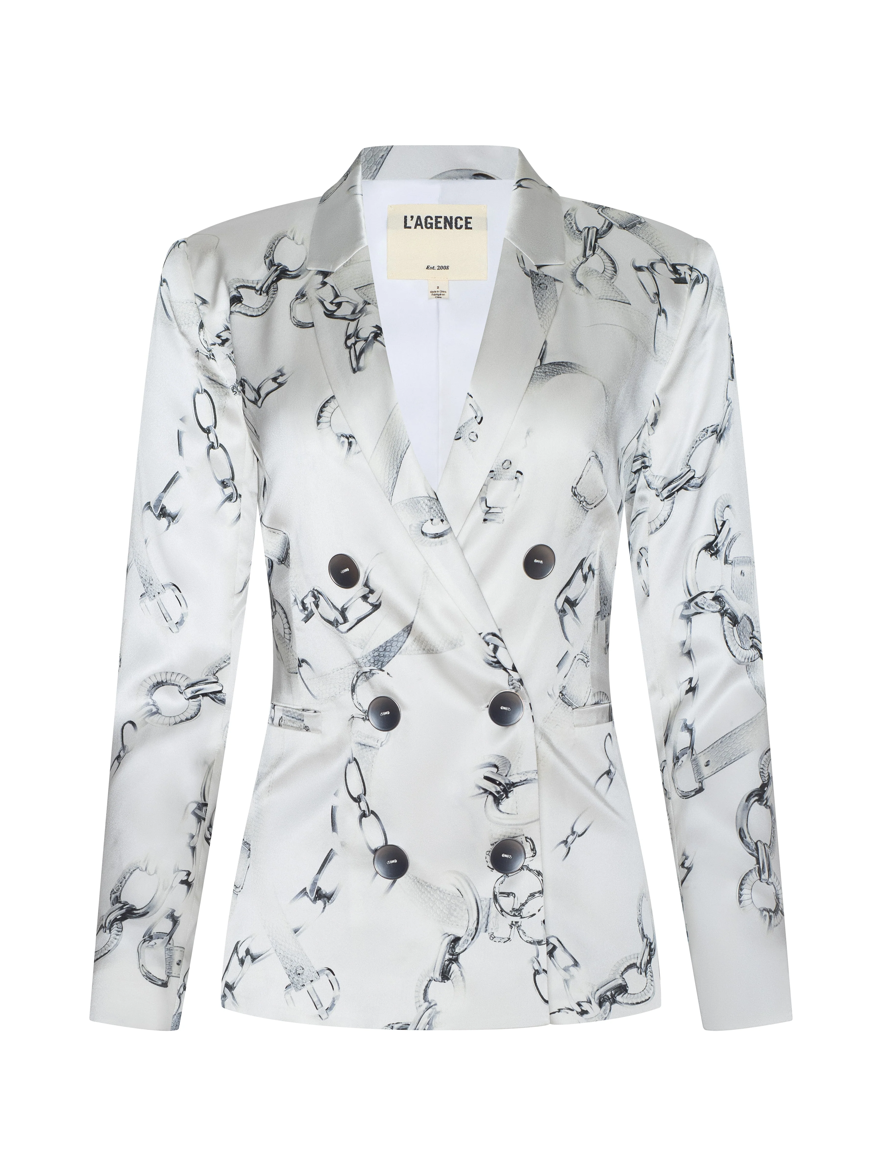 L'AGENCE - Colin Silk Blazer - Image 8