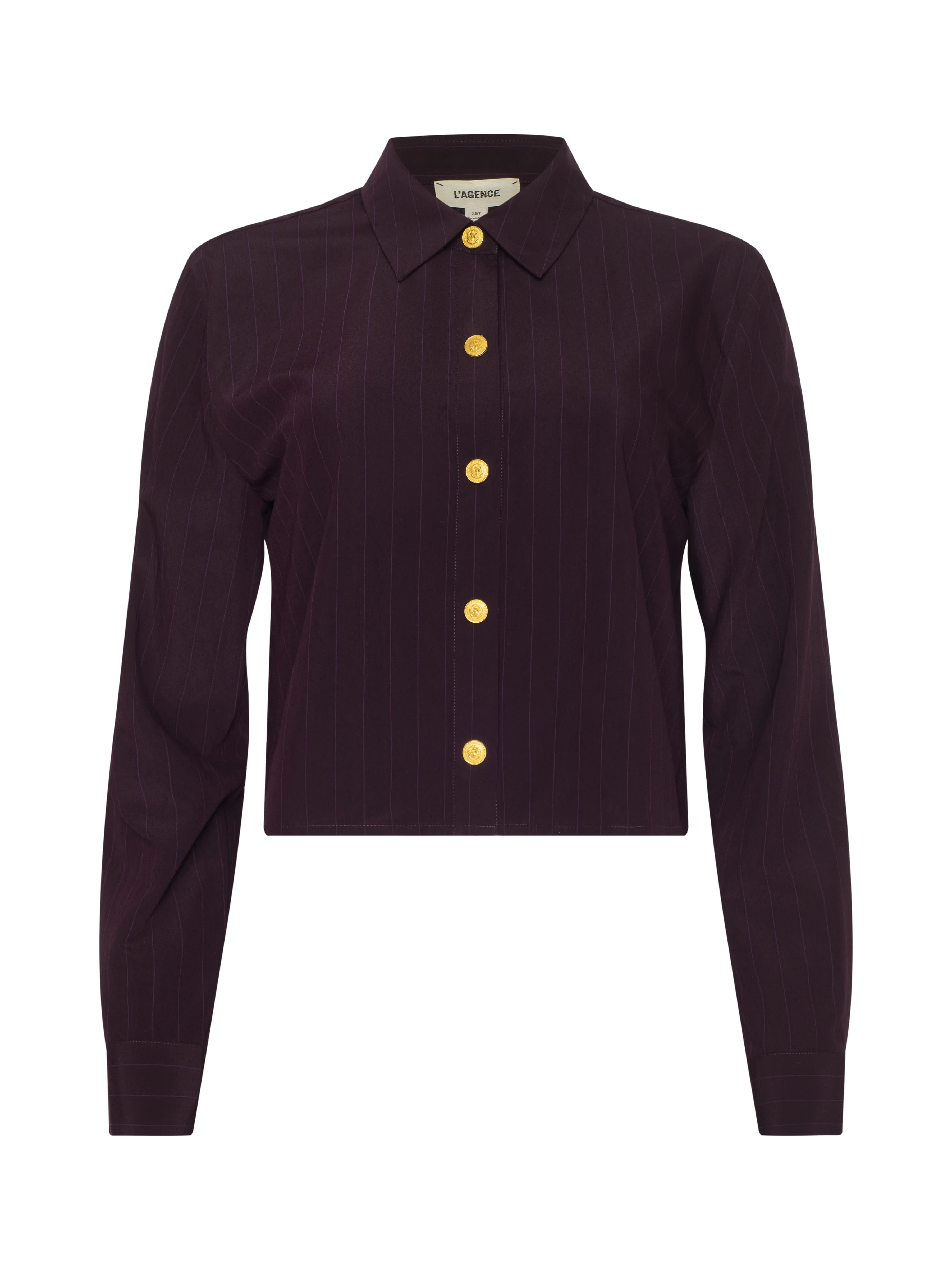 L'AGENCE - Cosette Pinstriped Shirt - Image 6
