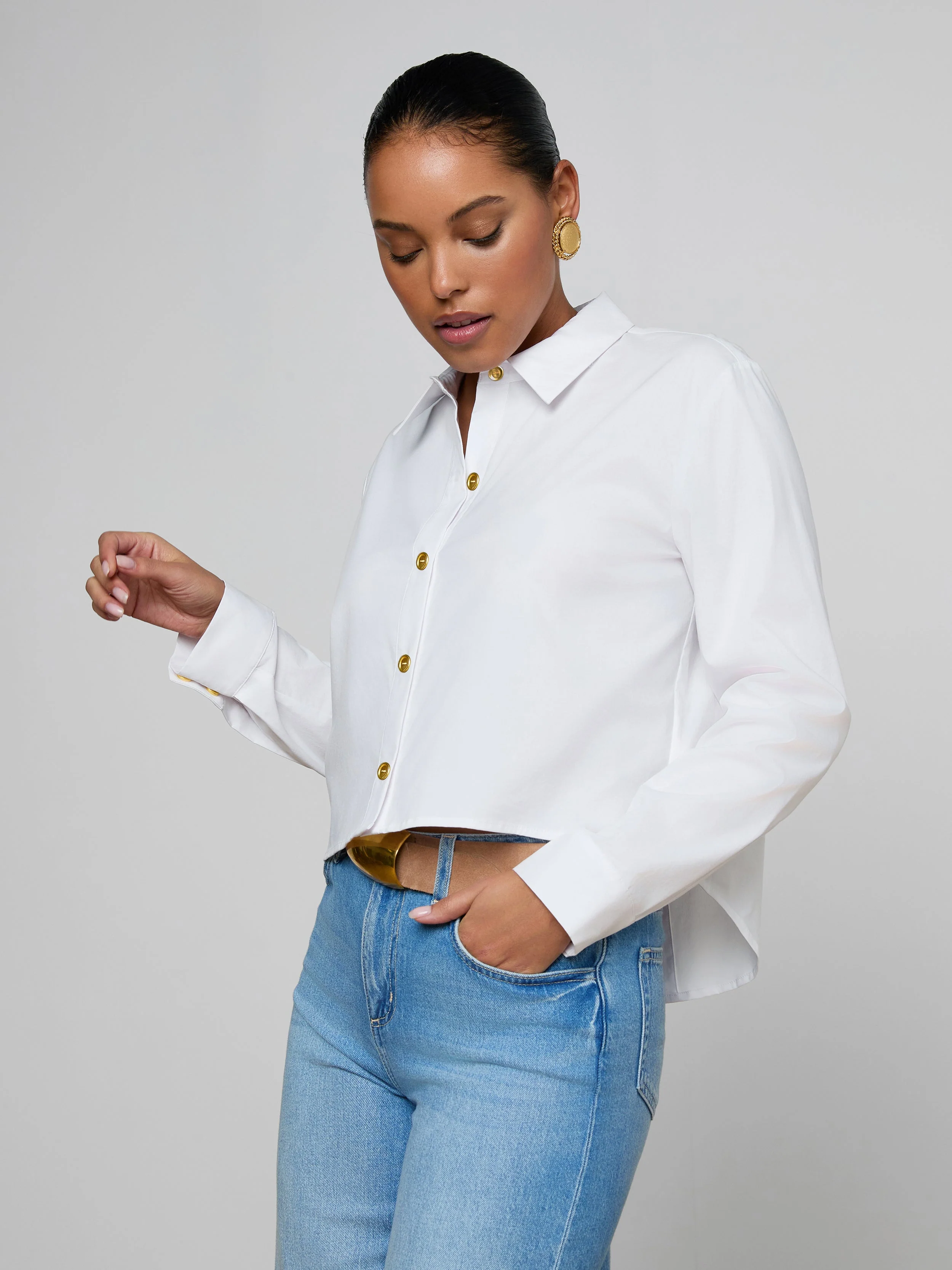L'AGENCE - Cosette Shirt - Image 3