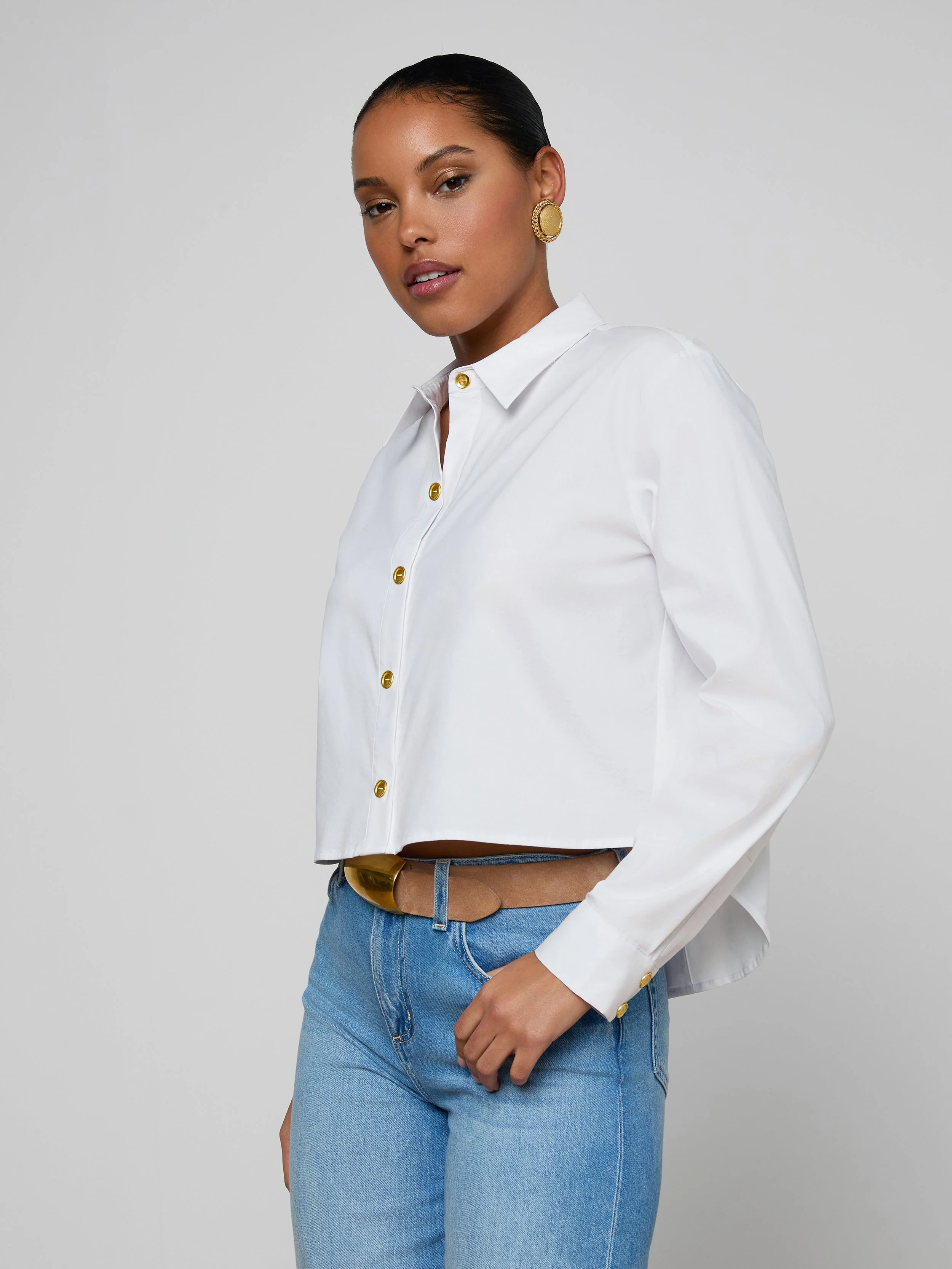 L'AGENCE - Cosette Shirt - Image 4