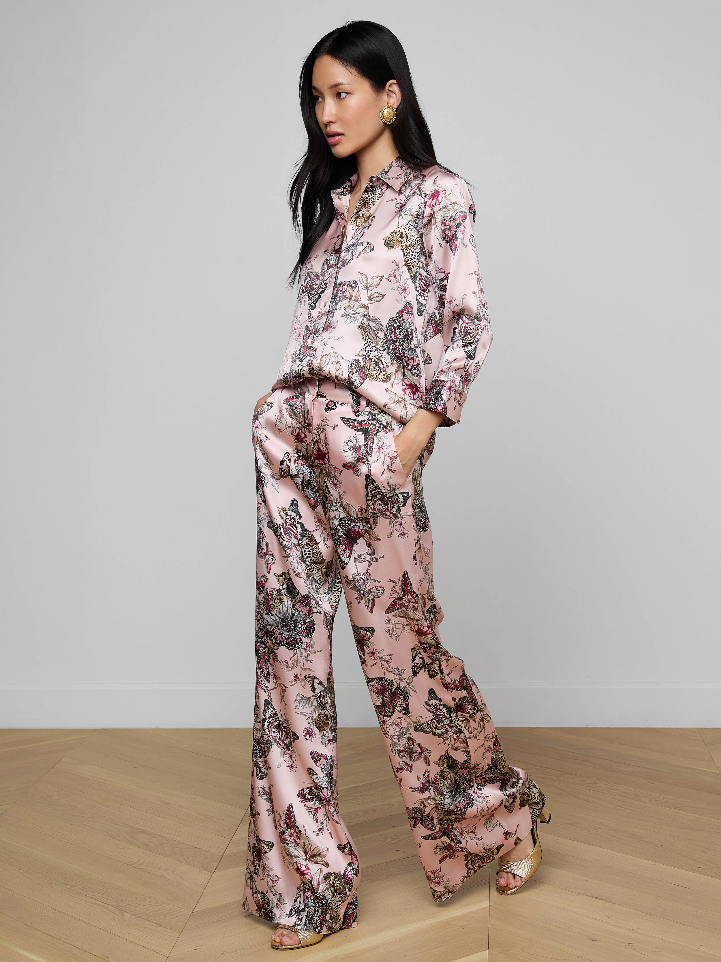 L'AGENCE - Dani Silk Blouse - Image 3