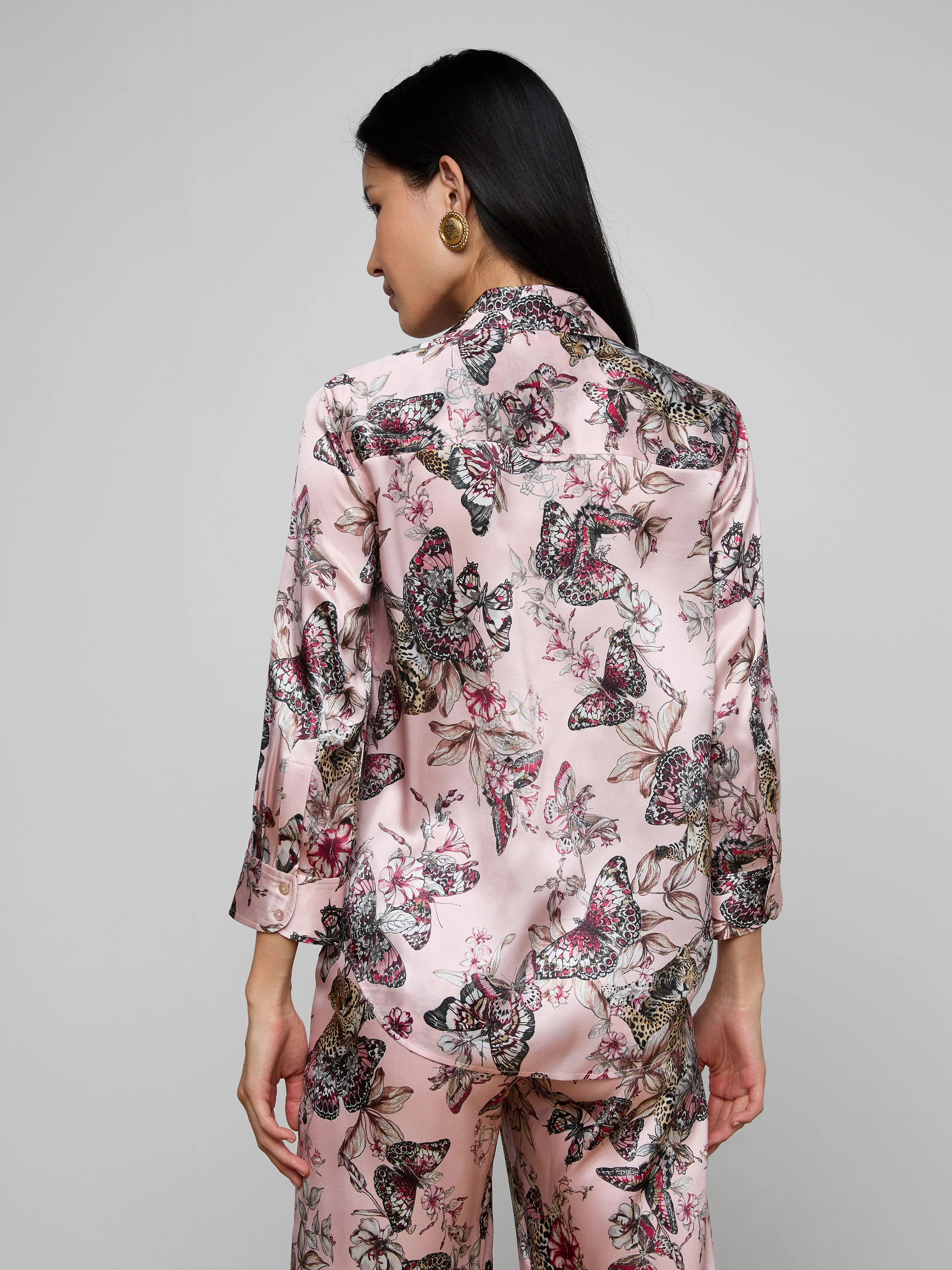 L'AGENCE - Dani Silk Blouse - Image 4