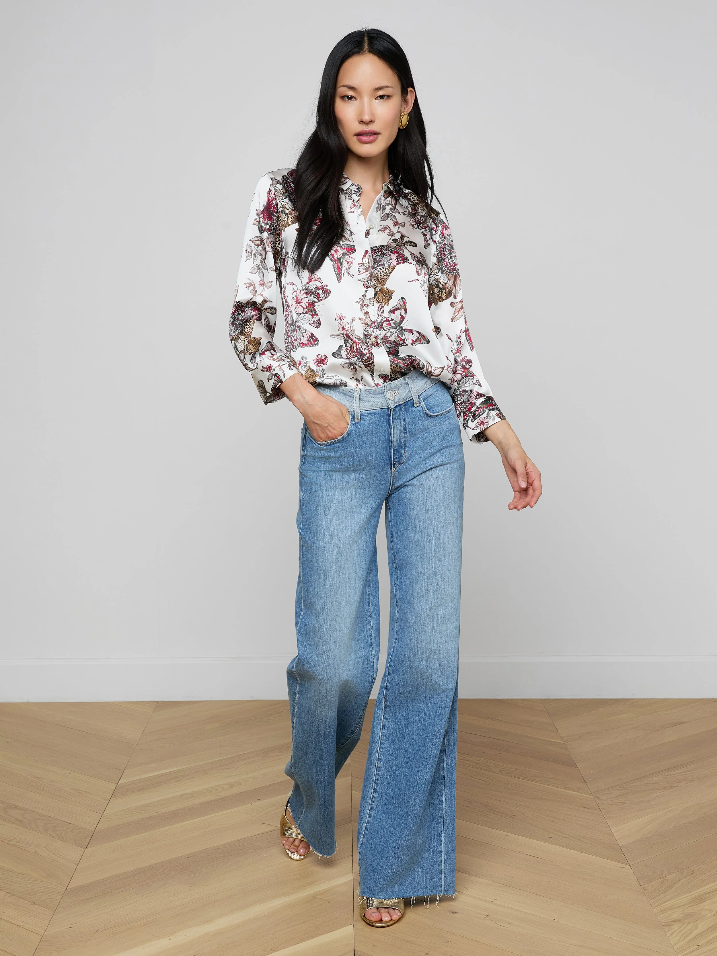 L'AGENCE - Dani Silk Blouse - Image 4
