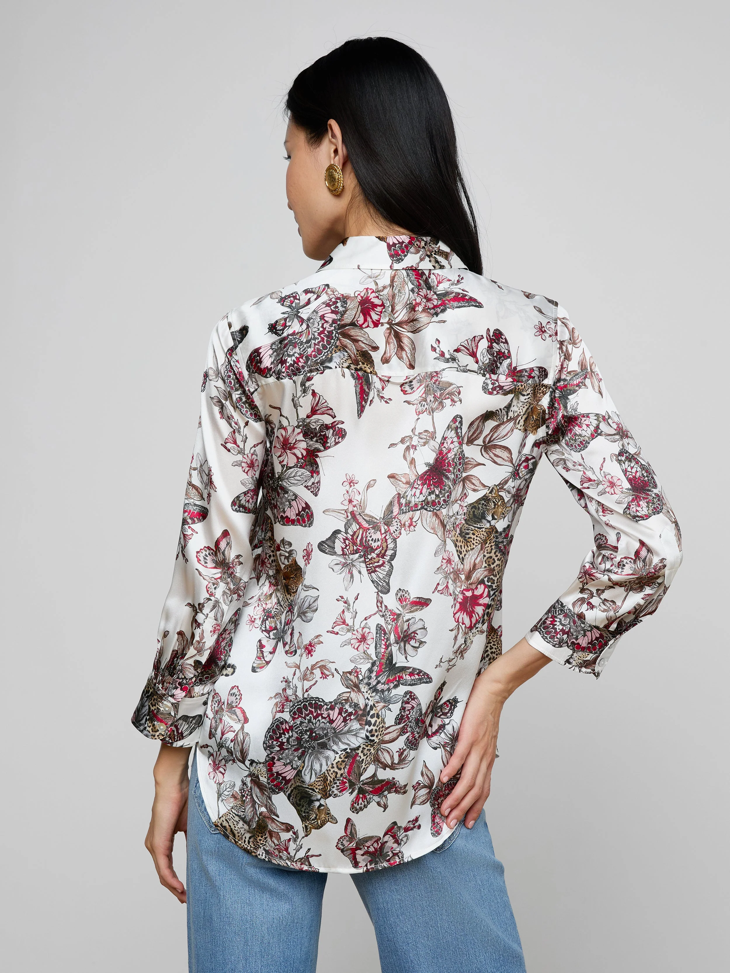 L'AGENCE - Dani Silk Blouse - Image 5