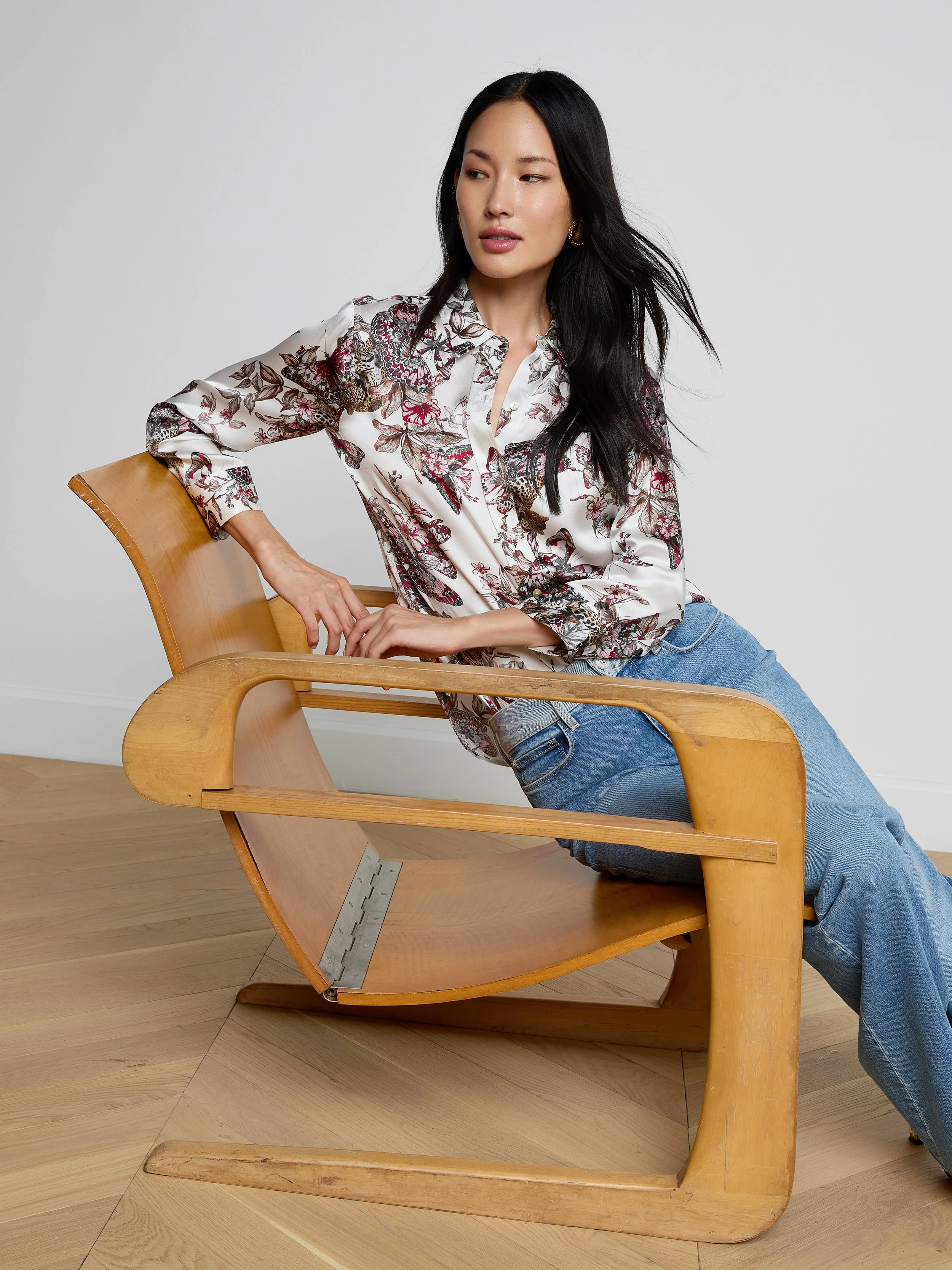 L'AGENCE - Dani Silk Blouse - Image 6