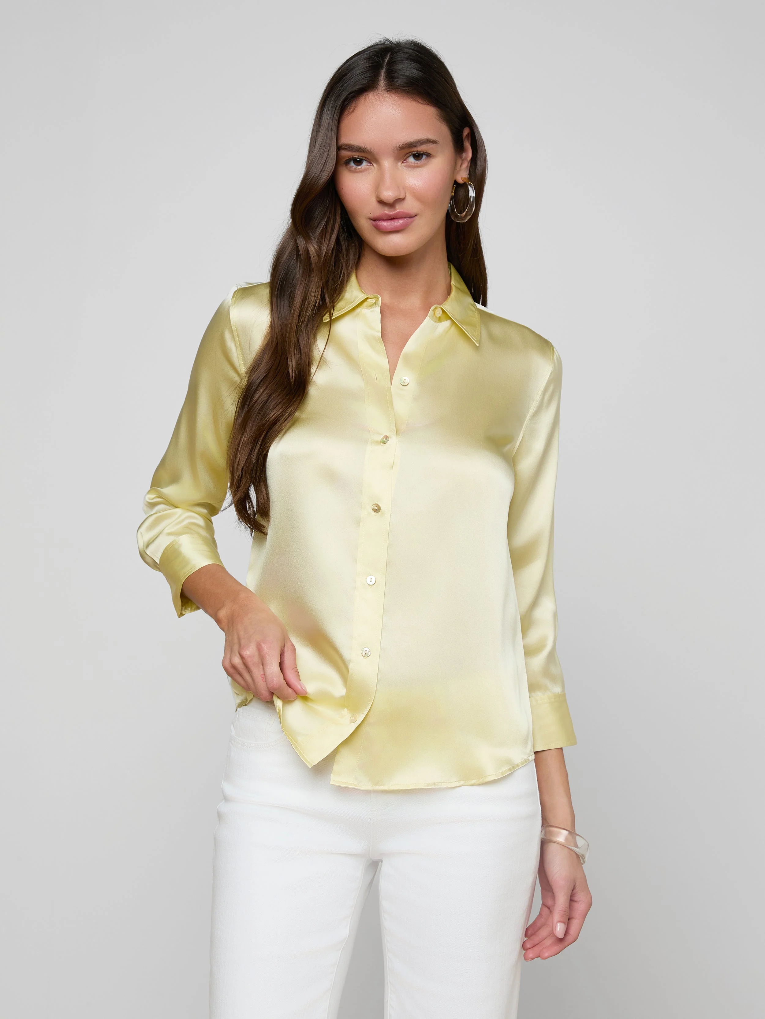 L'AGENCE - Dani Silk Blouse - Image 2