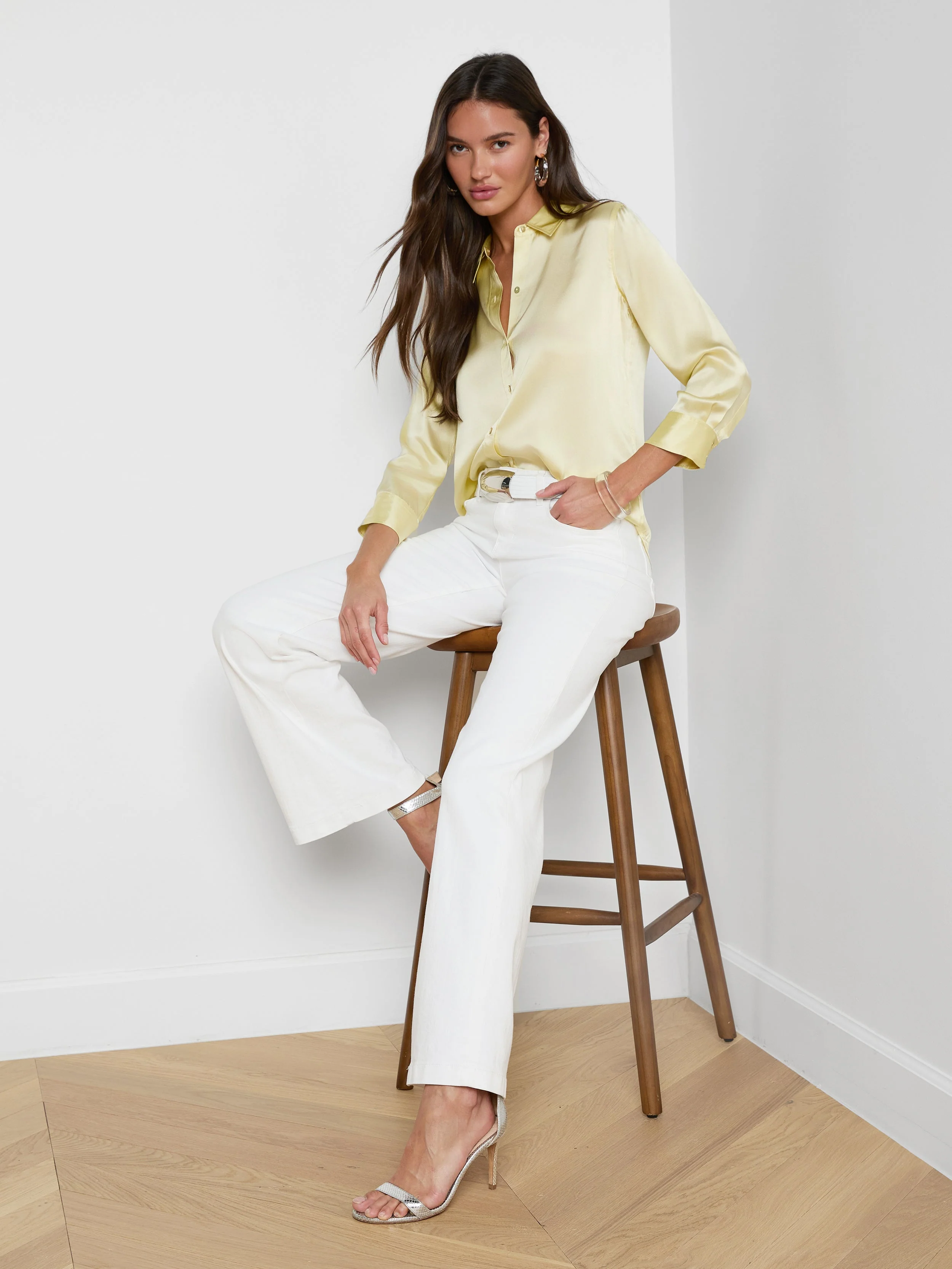 L'AGENCE - Dani Silk Blouse - Image 6