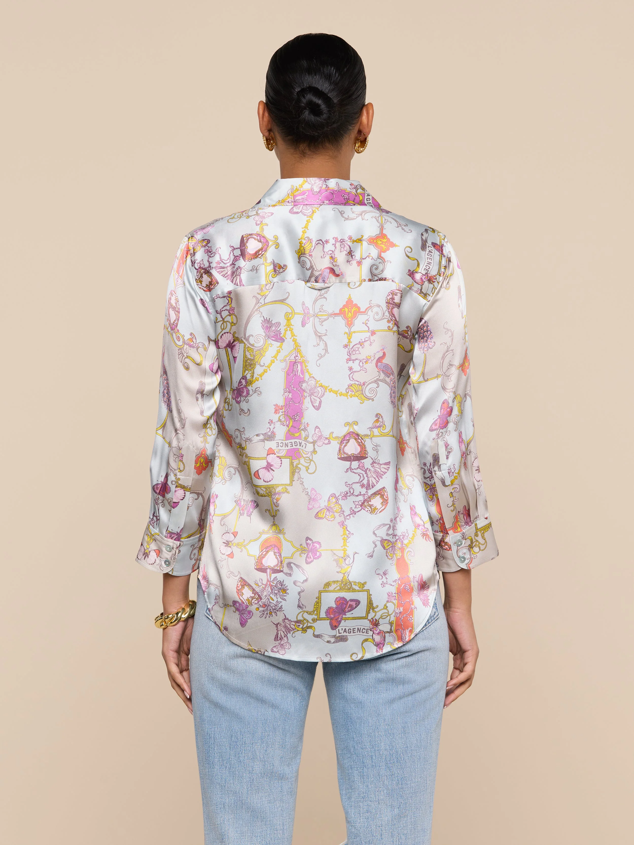 L'AGENCE - Dani Silk Blouse - Image 6