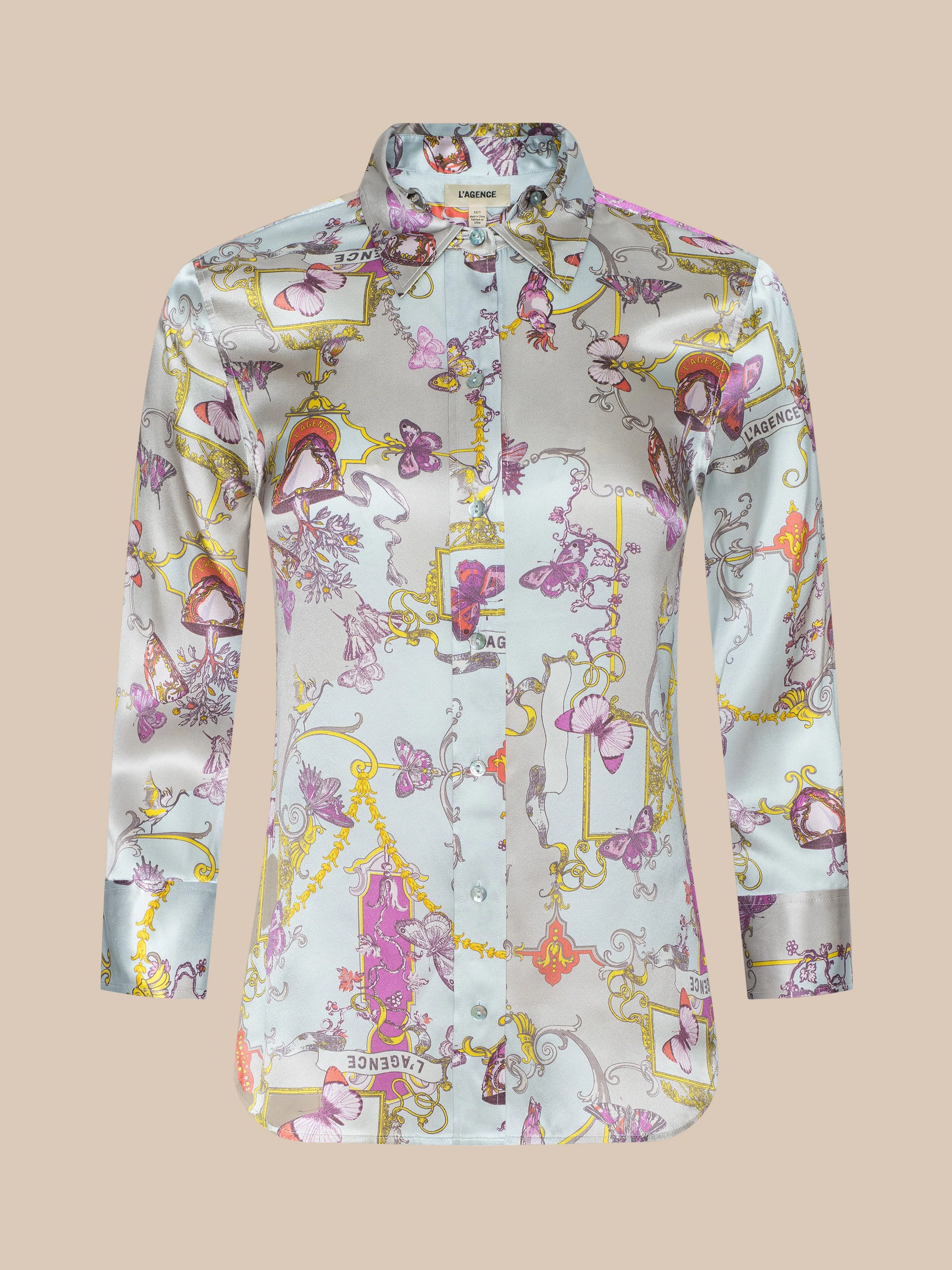 L'AGENCE - Dani Silk Blouse - Image 8