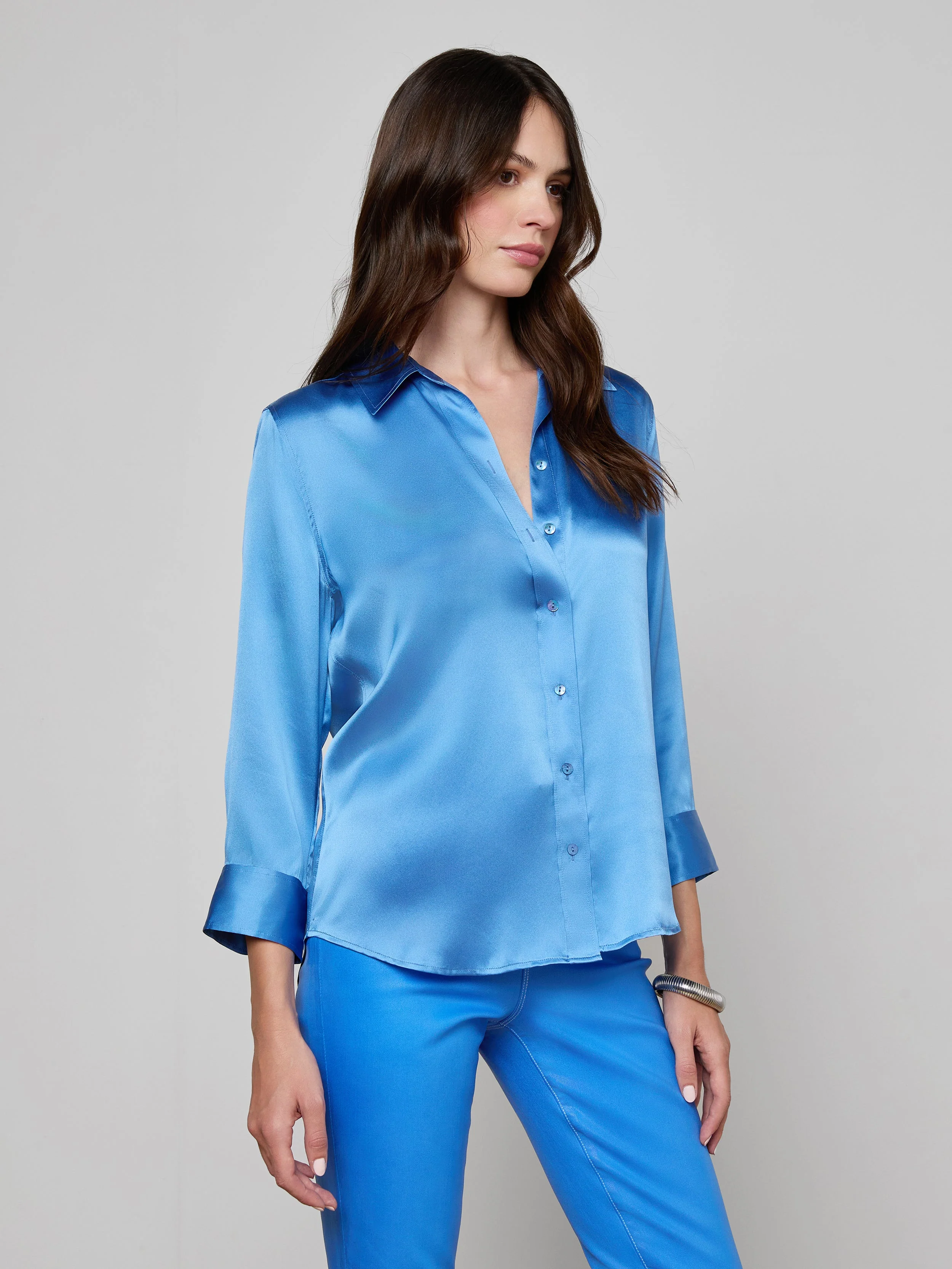 L'AGENCE - Dani Silk Blouse - Image 2