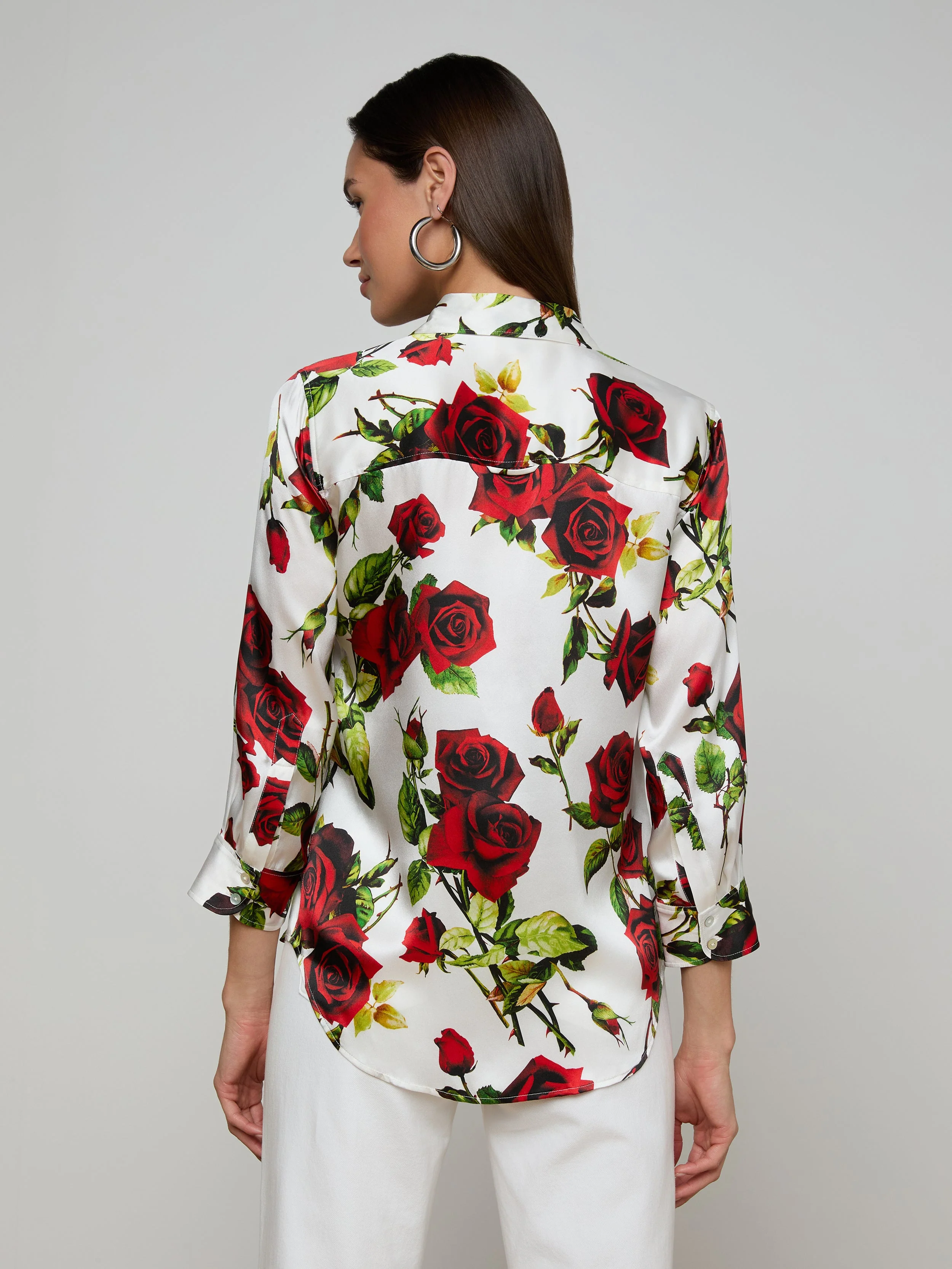 L'AGENCE - Dani Silk Blouse - Image 5