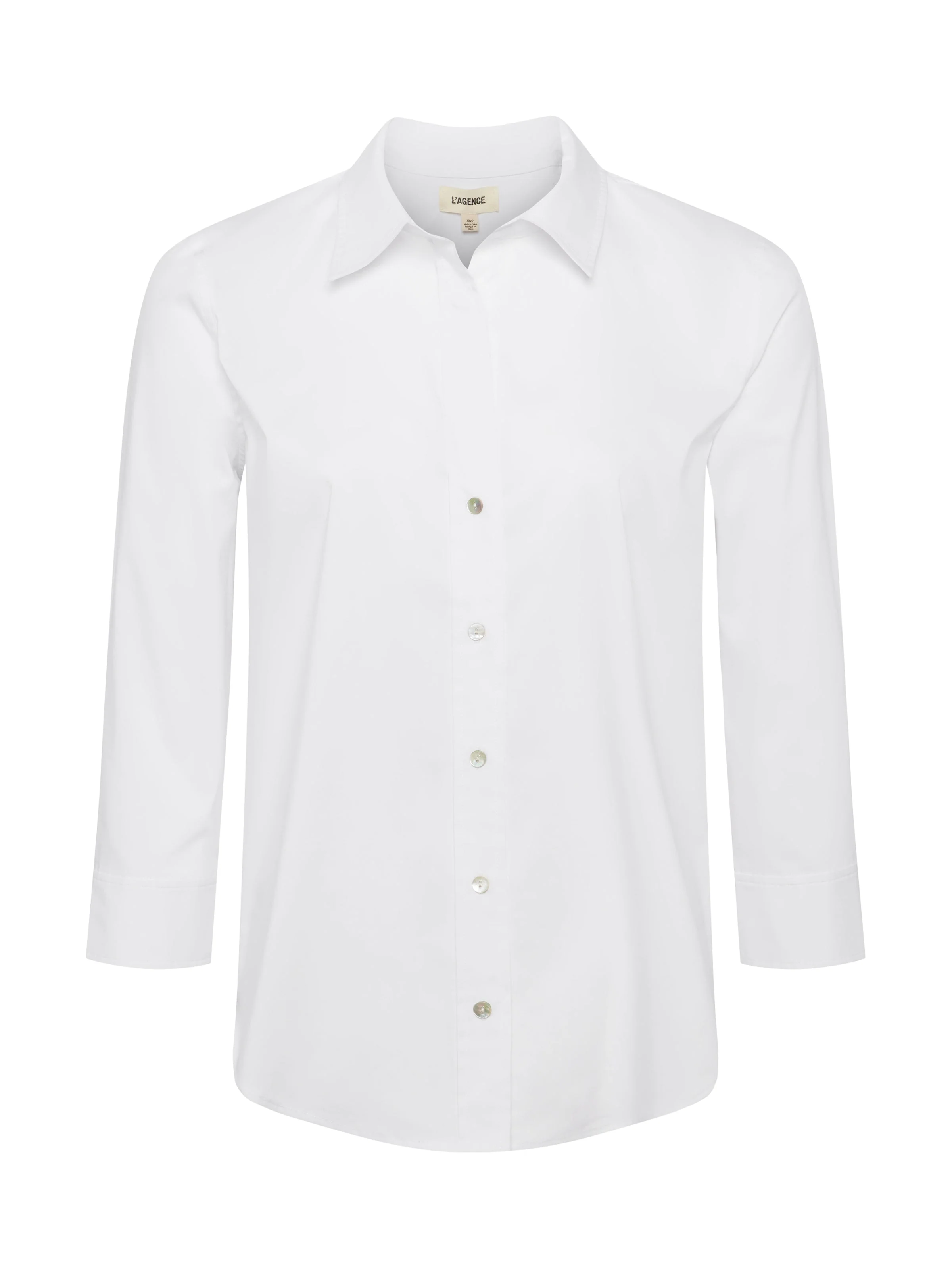 L'AGENCE - Daniella Cotton - Blend Blouse - Image 5
